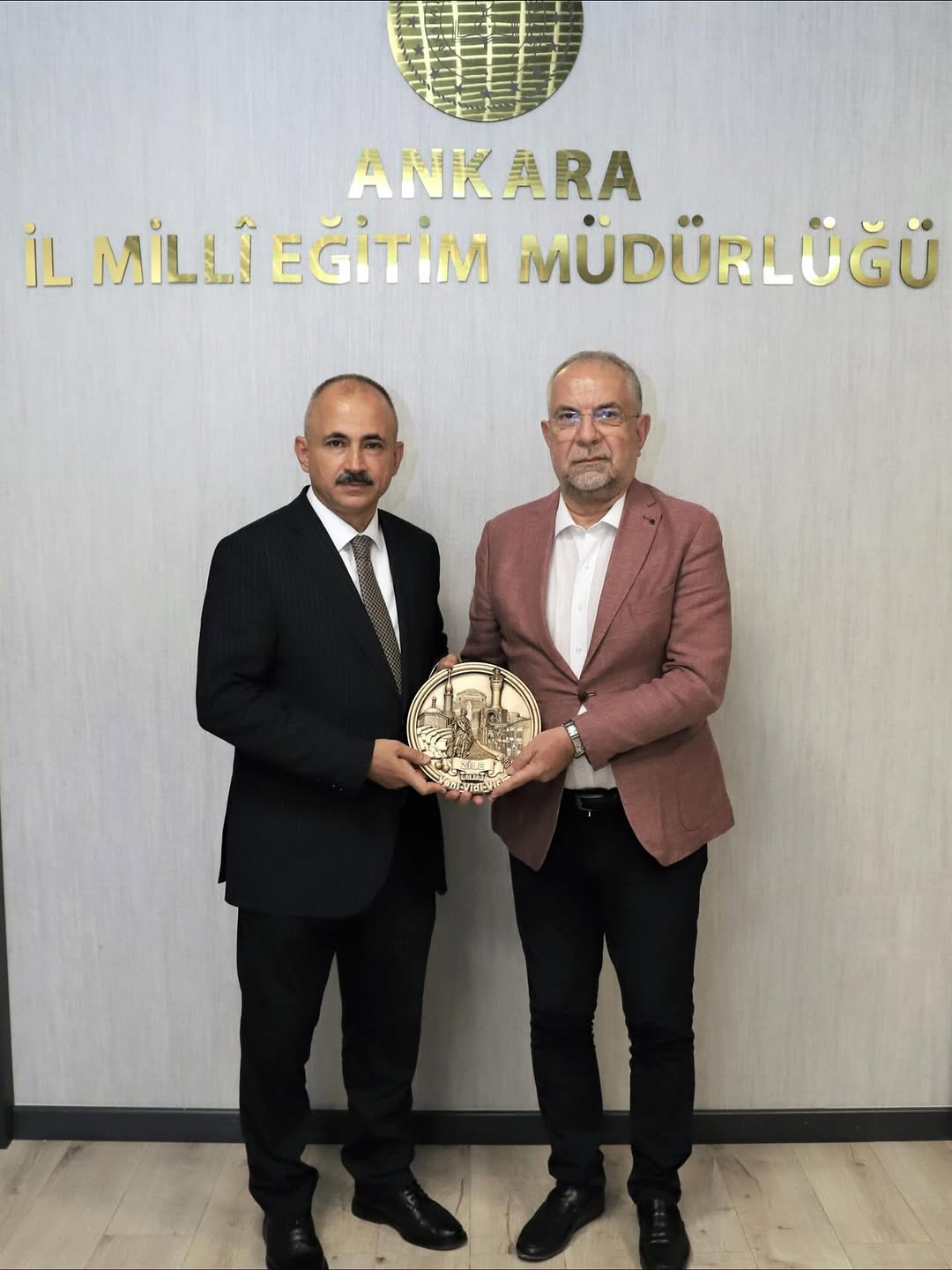 Ankara İl Milli Eğitim Müdürlüğüne Atanan Murat Küçükali'ye Hayırlı Olsun Ziyareti