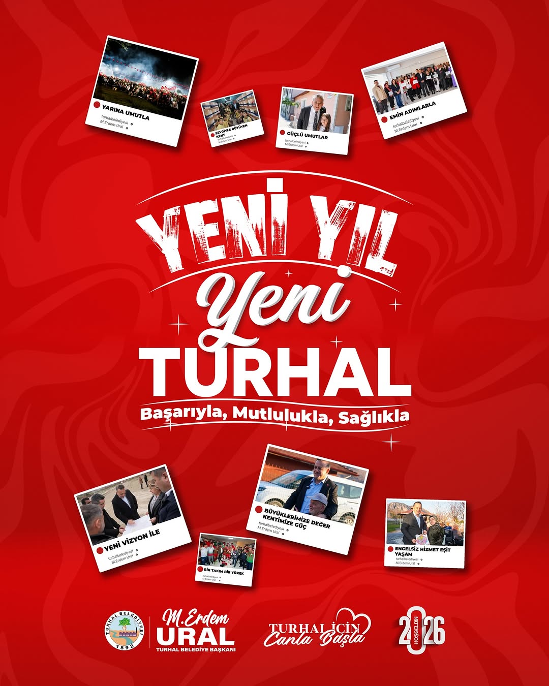 Turhal 2026 Yılına Yeni Umutlarla Giriyor