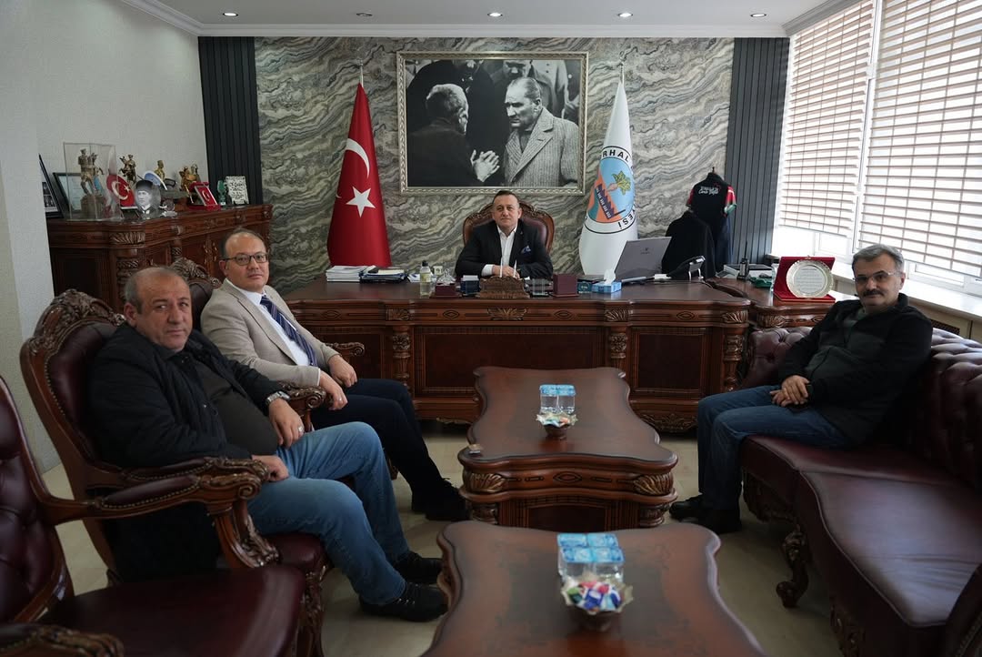 Turhal Belediyesi Yeni Müdürü Bayram Ali Navruz'u Ağırladı