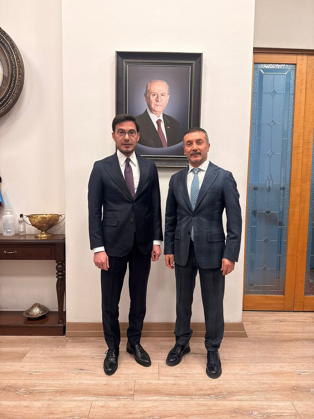 MHP Genel Başkanı Dr. Devlet Bahçeli'nin Özel Kalem Müdürü Murat Çeliker'i Ziyareti