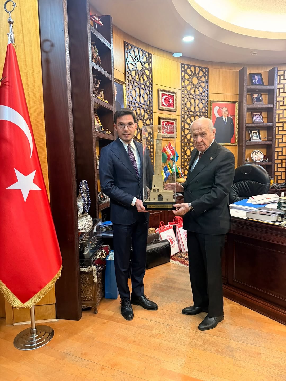 Dr. Devlet Bahçeli'ye Musul Ziyareti