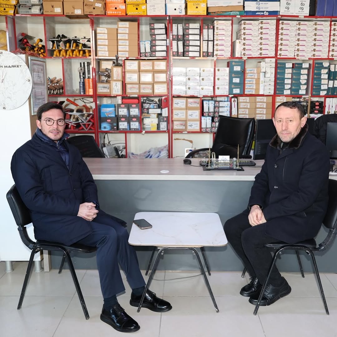 Tokat İl Genel Meclis Üyesi Ahmet Yılmaz'ı İşyerinde Ziyaret Ettik
