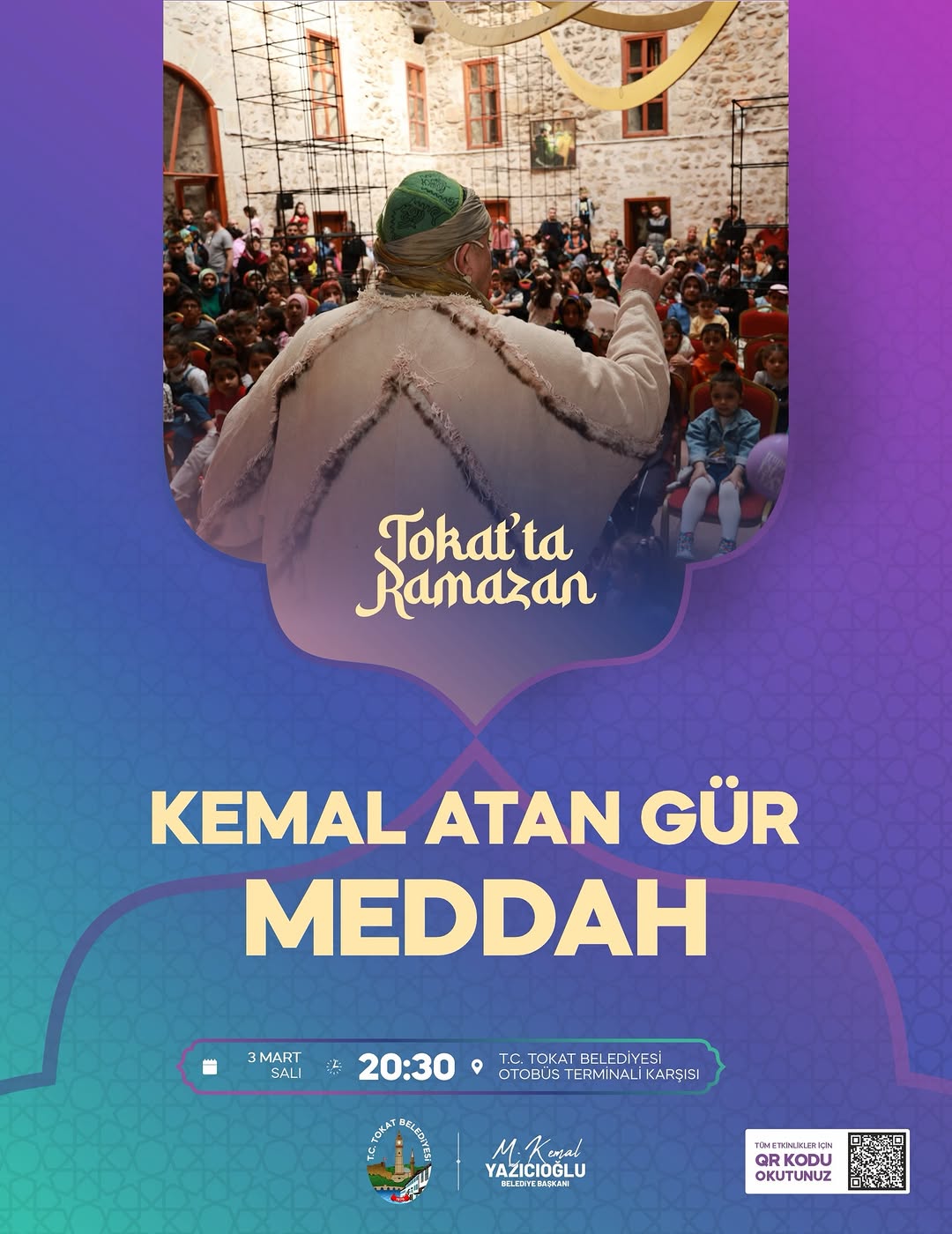 Tokat Belediyesi'nden Ramazan Etkinliği Daveti