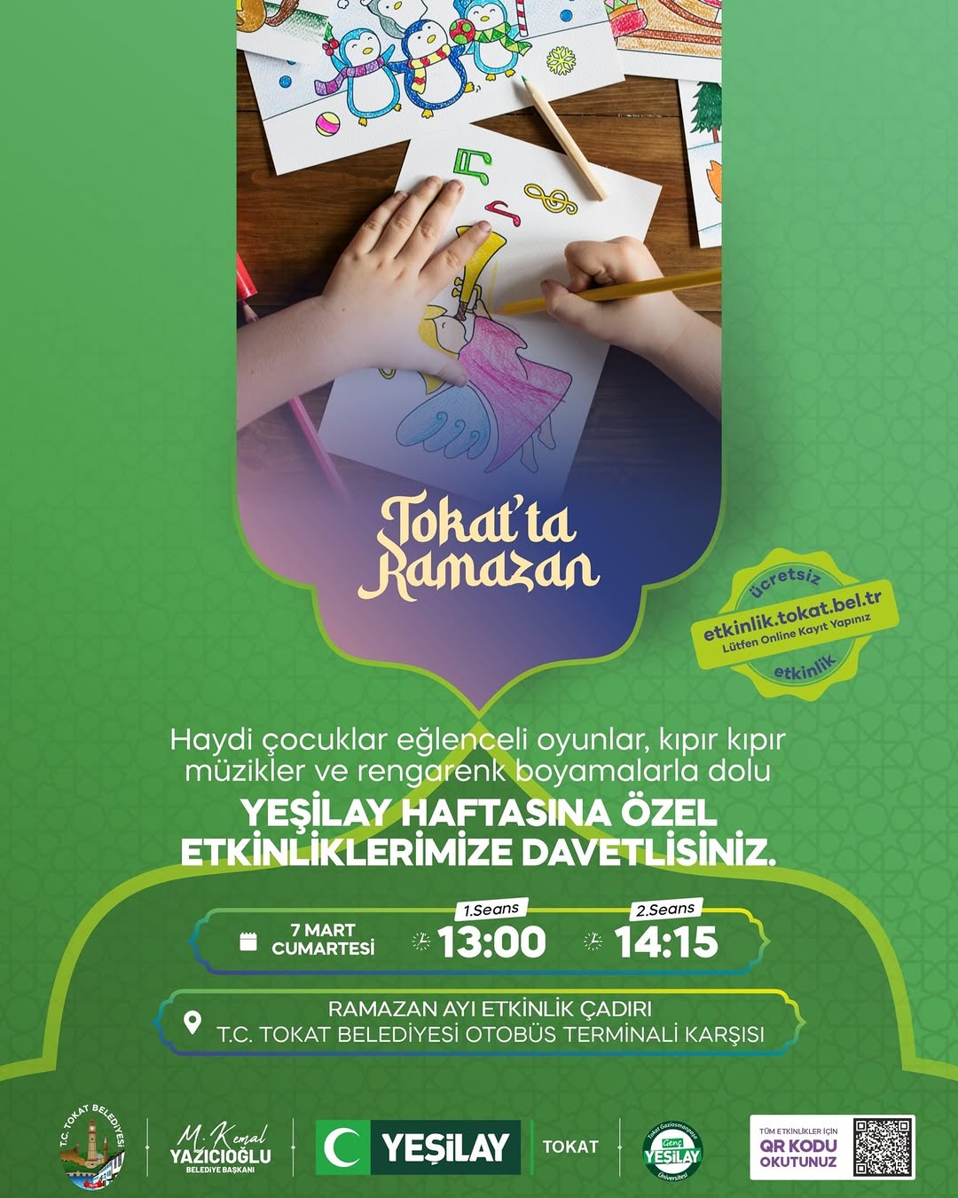 Yeşilay Haftası Etkinliği: Haydi Çocuklar!