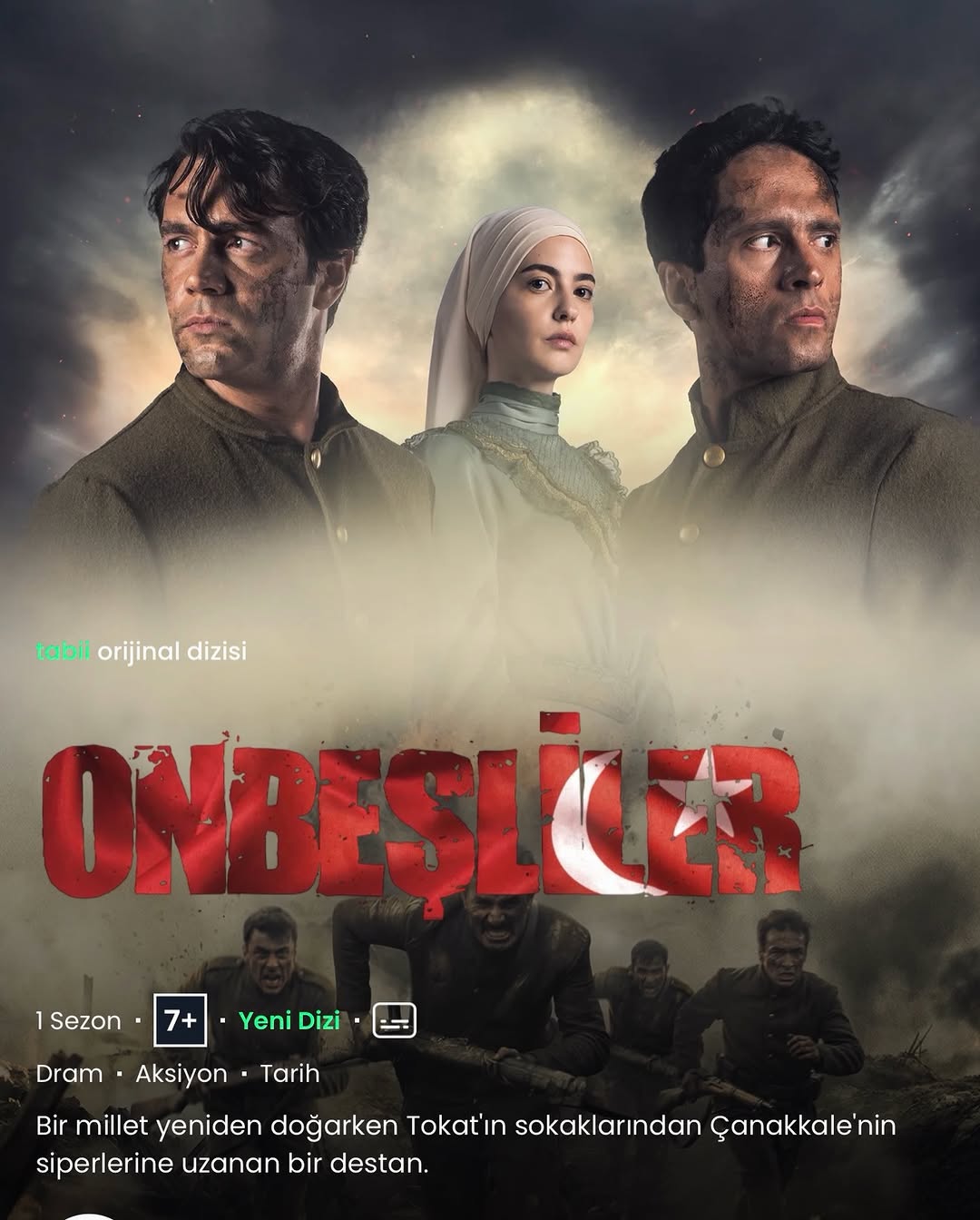 Onbeşliler Dizisinin İlk Sezonu TRT Tabii'de Yayında