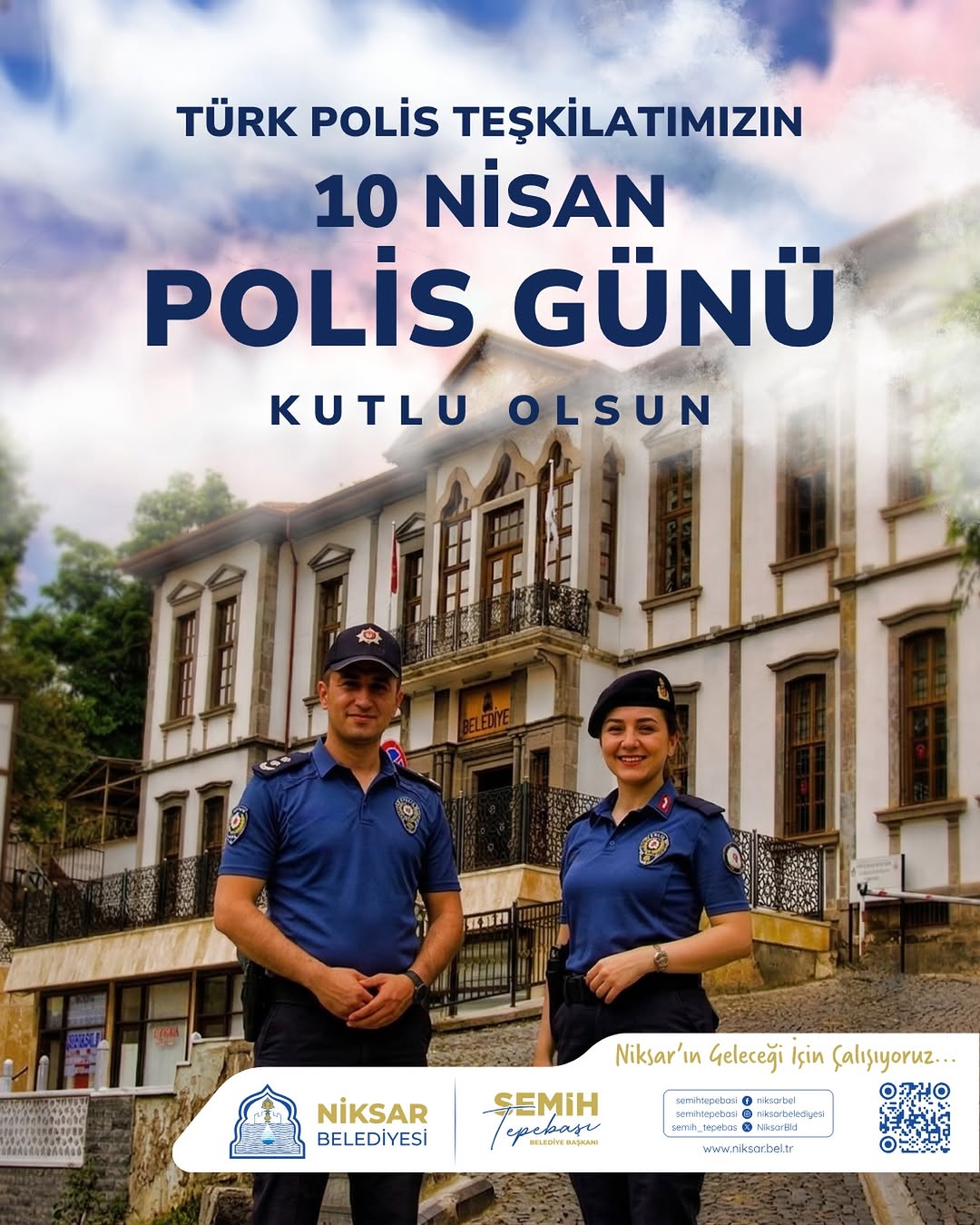Türk Polis Teşkilatı'nın 181. Kuruluş Yıl Dönümü ve 10 Nisan Polis Günü Kutlaması