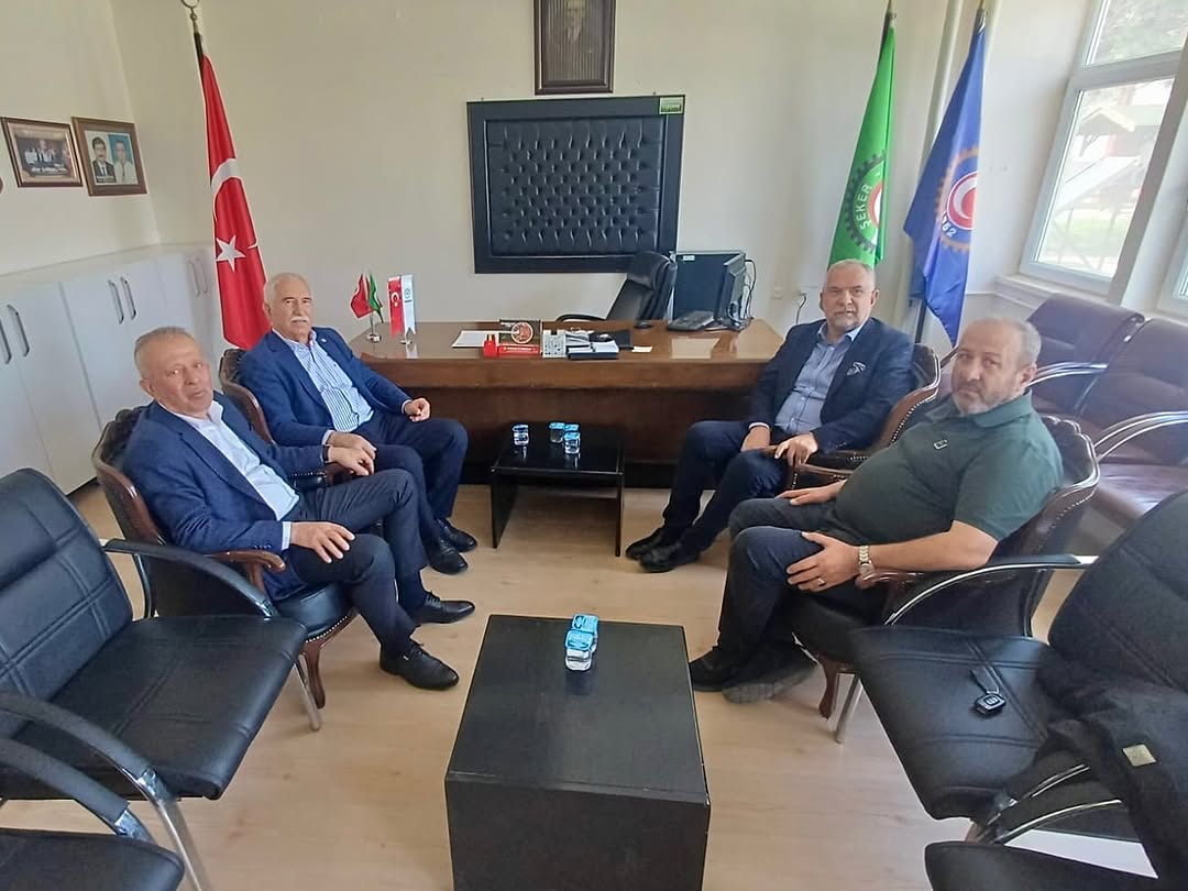 Tokat Milletvekili Kadim Durmaz, Şeker-İş Sendikası Yetkililerini Ziyaret Etti