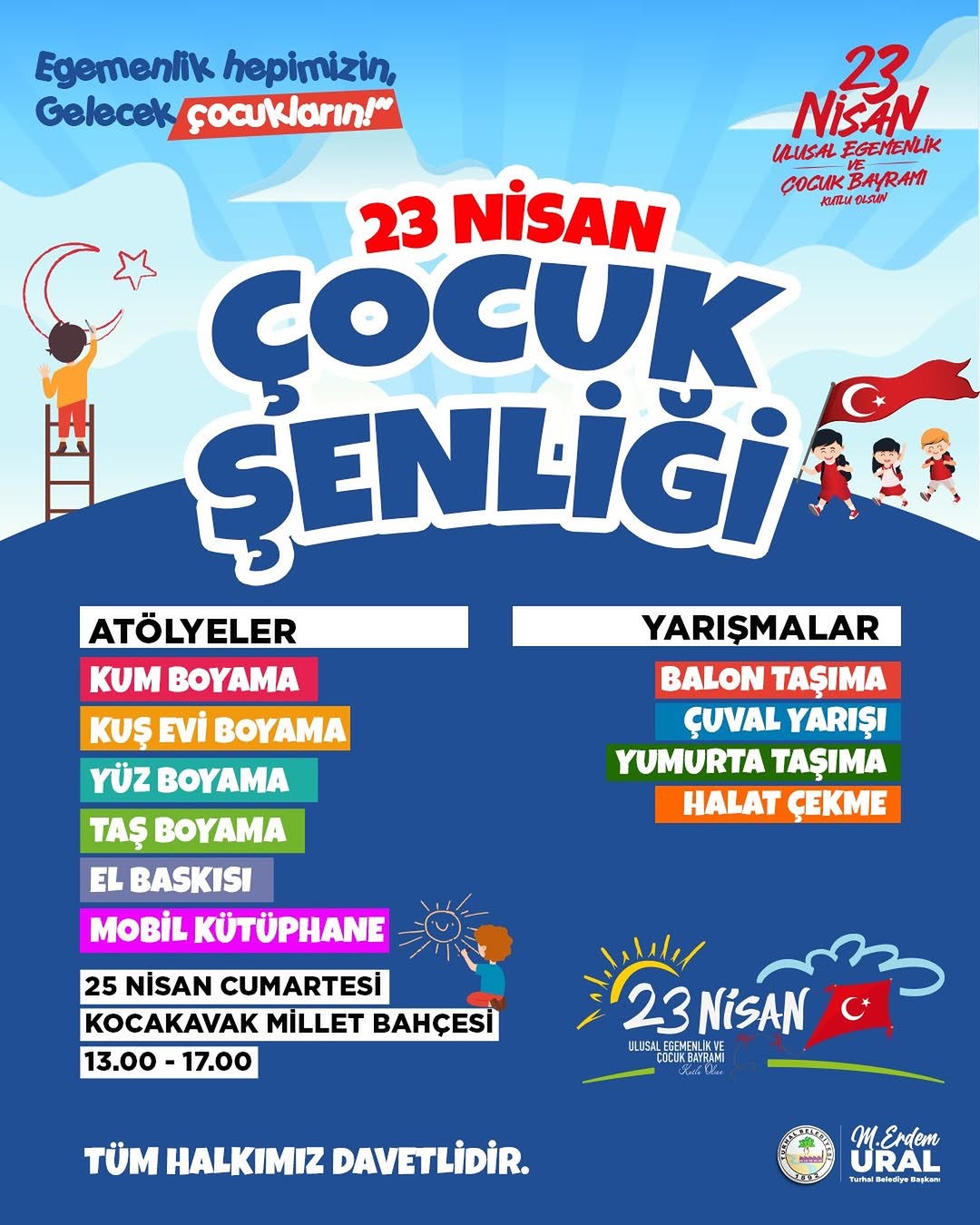 Ertelenen 23 Nisan Coşkusunu Çocuklarla Birlikte Yaşıyoruz!