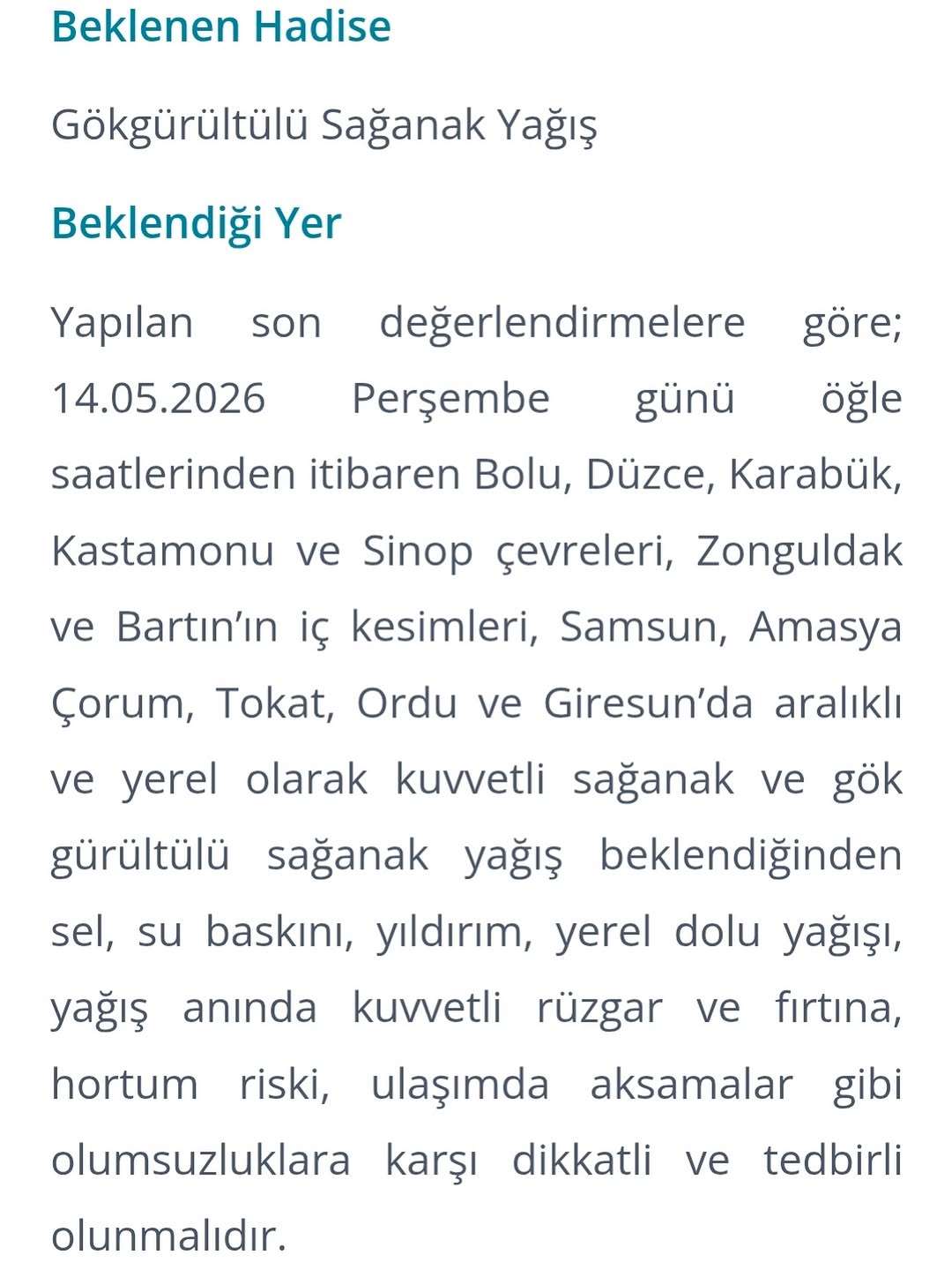 Vatandaşlarımıza Önemli Duyuru