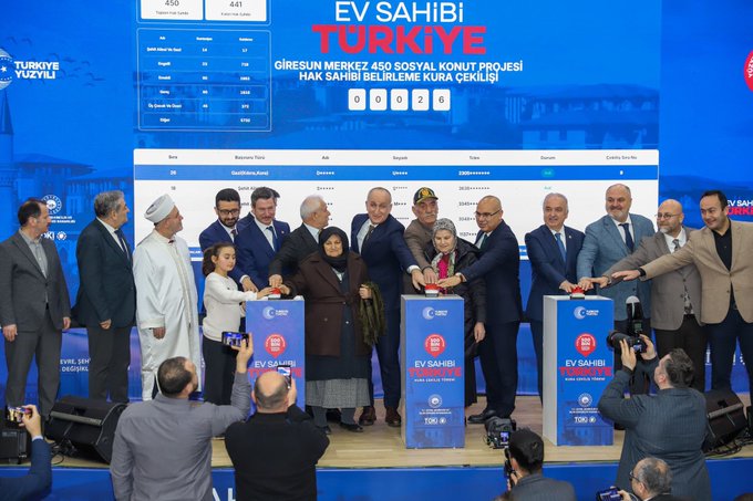 Konut Projesi Kura Çekimi