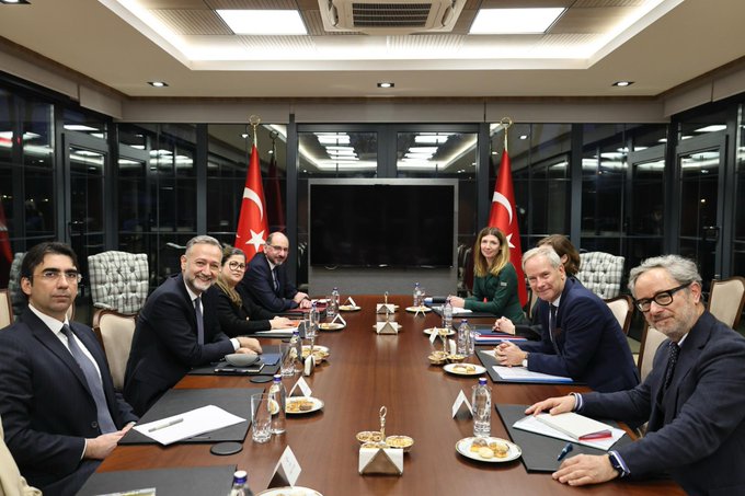 Bakan Yardımcısı Gümrükçü ile Skoog Görüştü