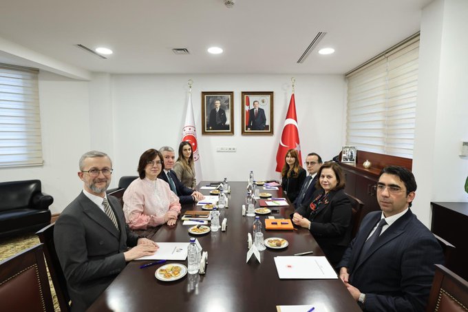 Bakan Yardımcısı Ekinci, Kuryshko ile Görüştü