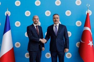 Bakan Fidan, Fransız Mevkidaşıyla Görüştü