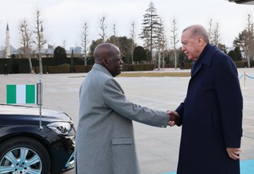 Tinubu Türkiye'yi Ziyaret Etti