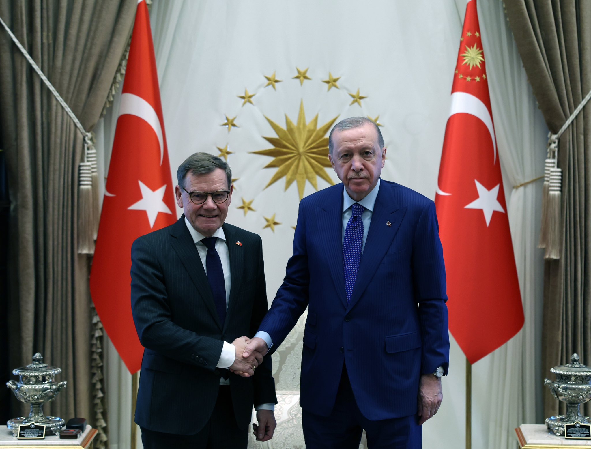 Cumhurbaşkanı Erdoğan, Alman Bakanı Ağırladı