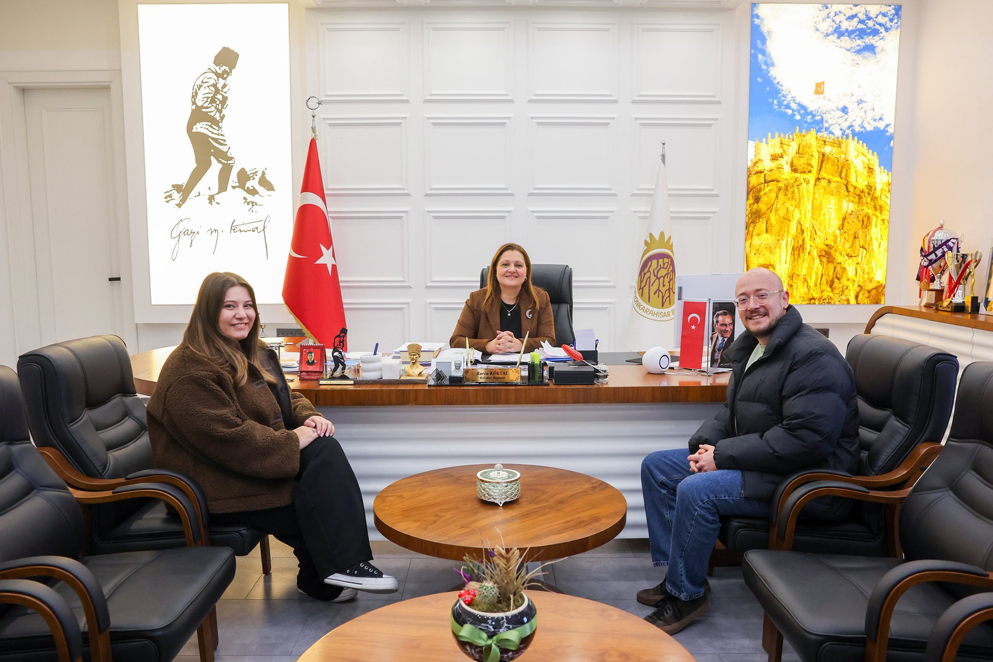 Belediyede Ziyaret Gerçekleşti