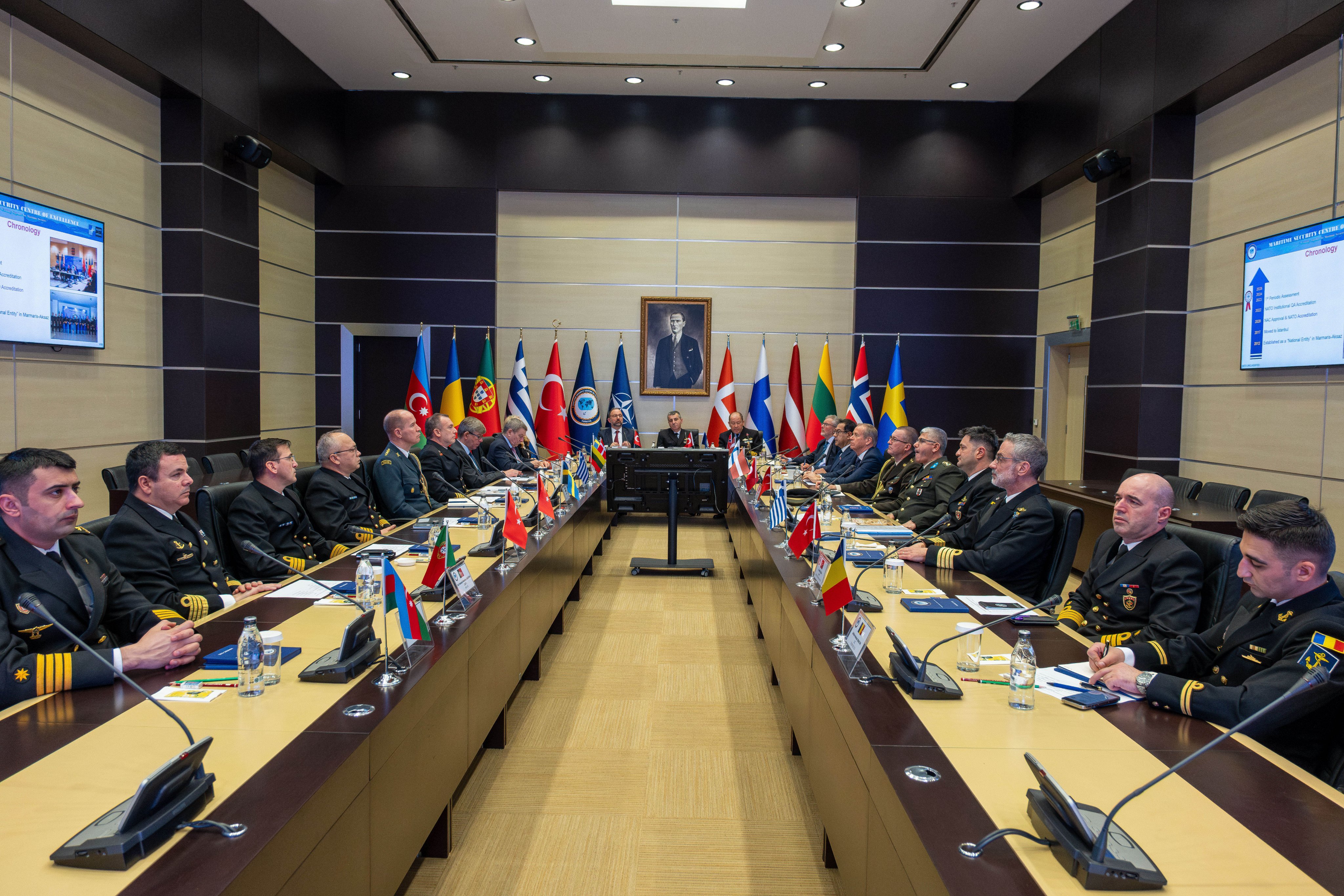 Deniz Güvenliği Merkezinin Ziyareti