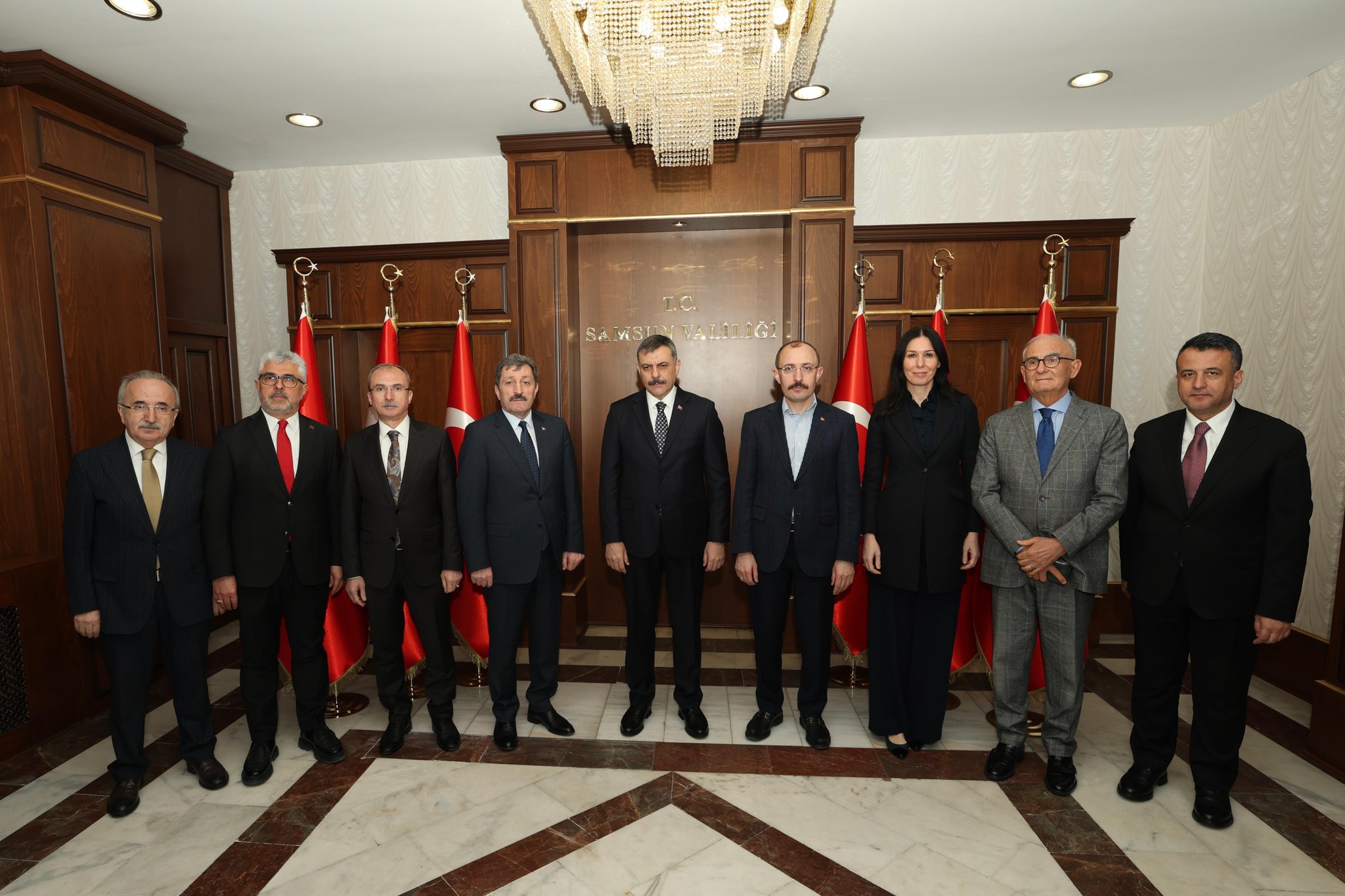 İçişleri Bakanı Samsun'da