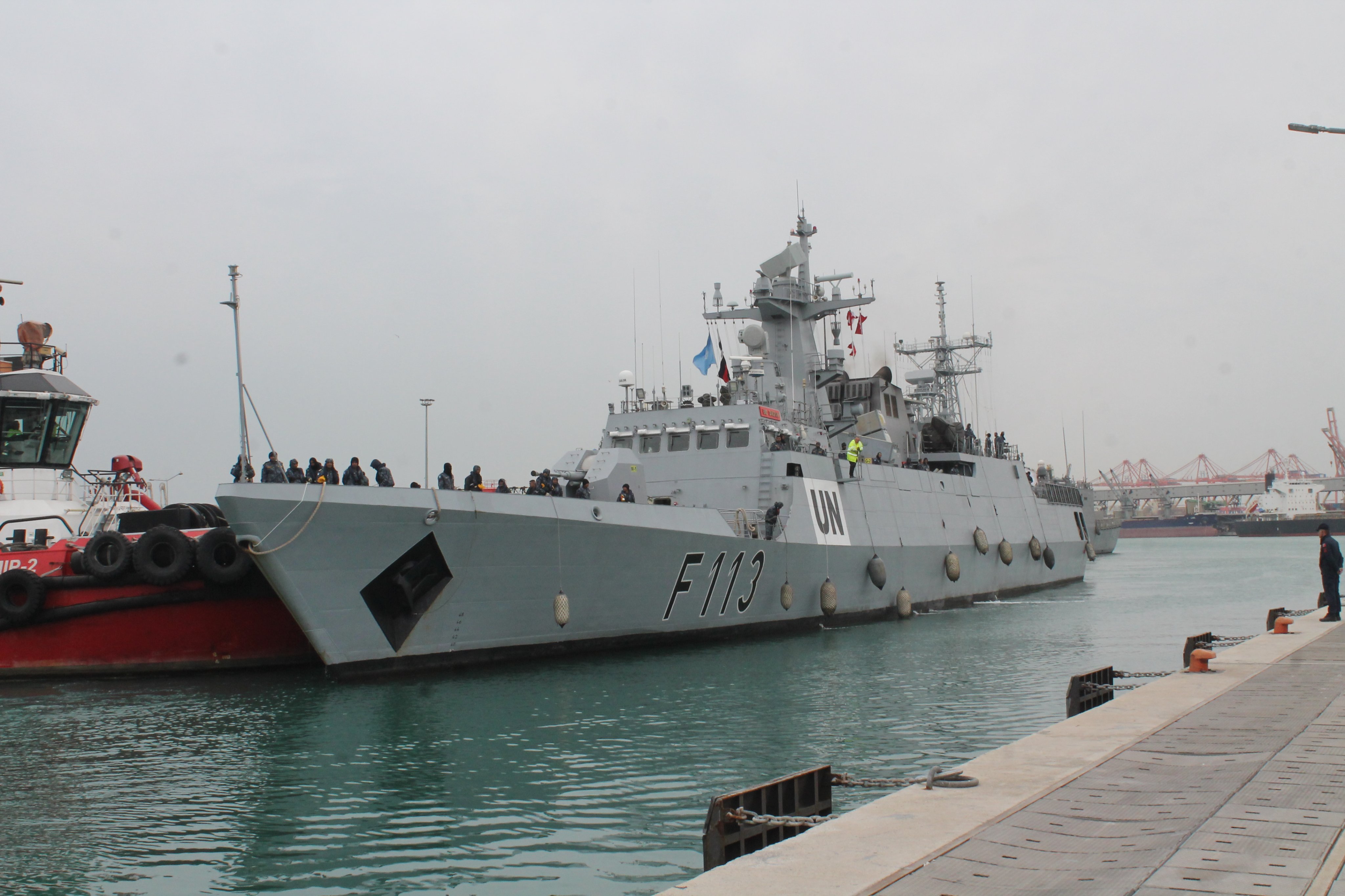 Bangladeş Deniz Kuvvetleri Mersin'de