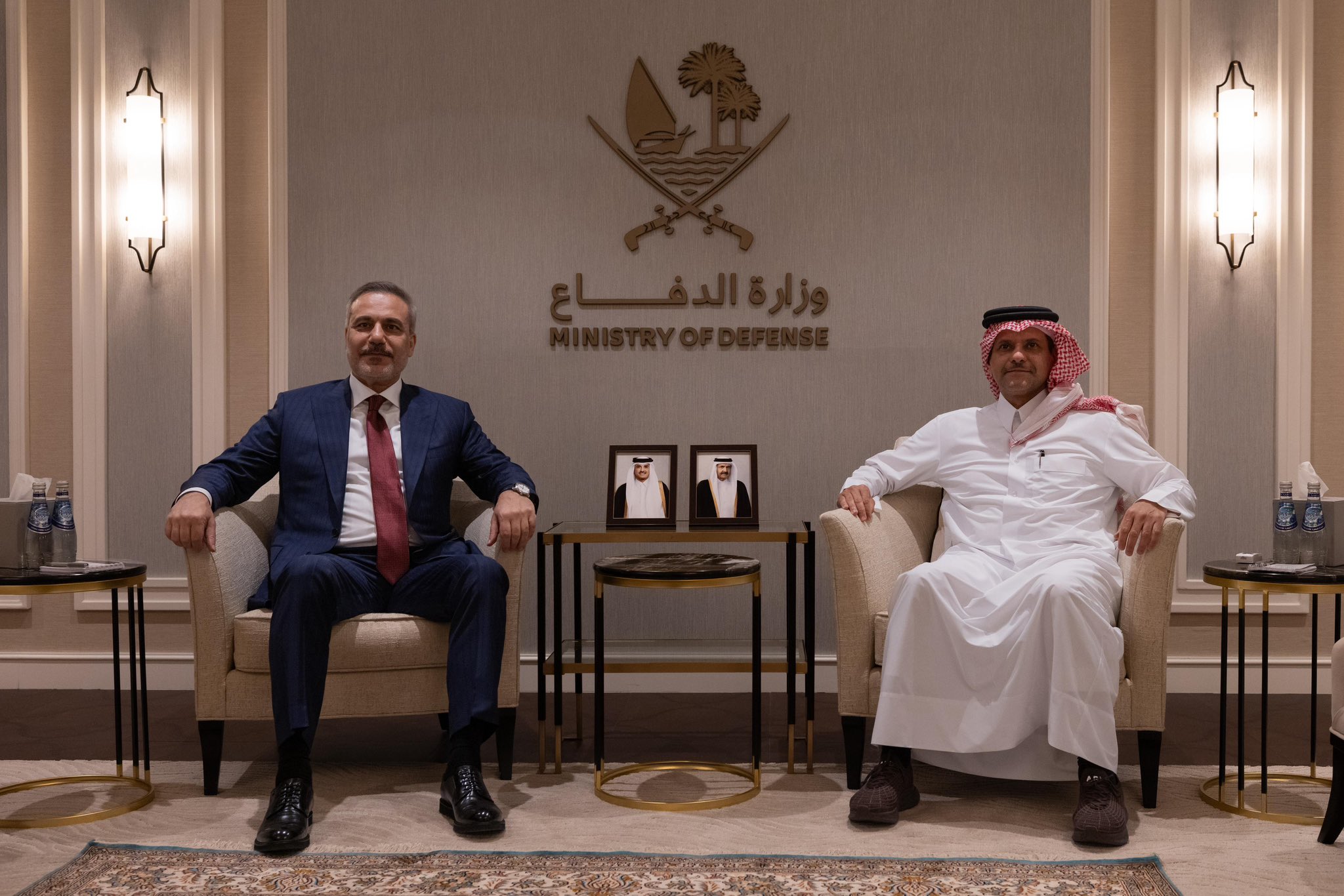 Fidan ve Al Sani Doha'da Buluştu