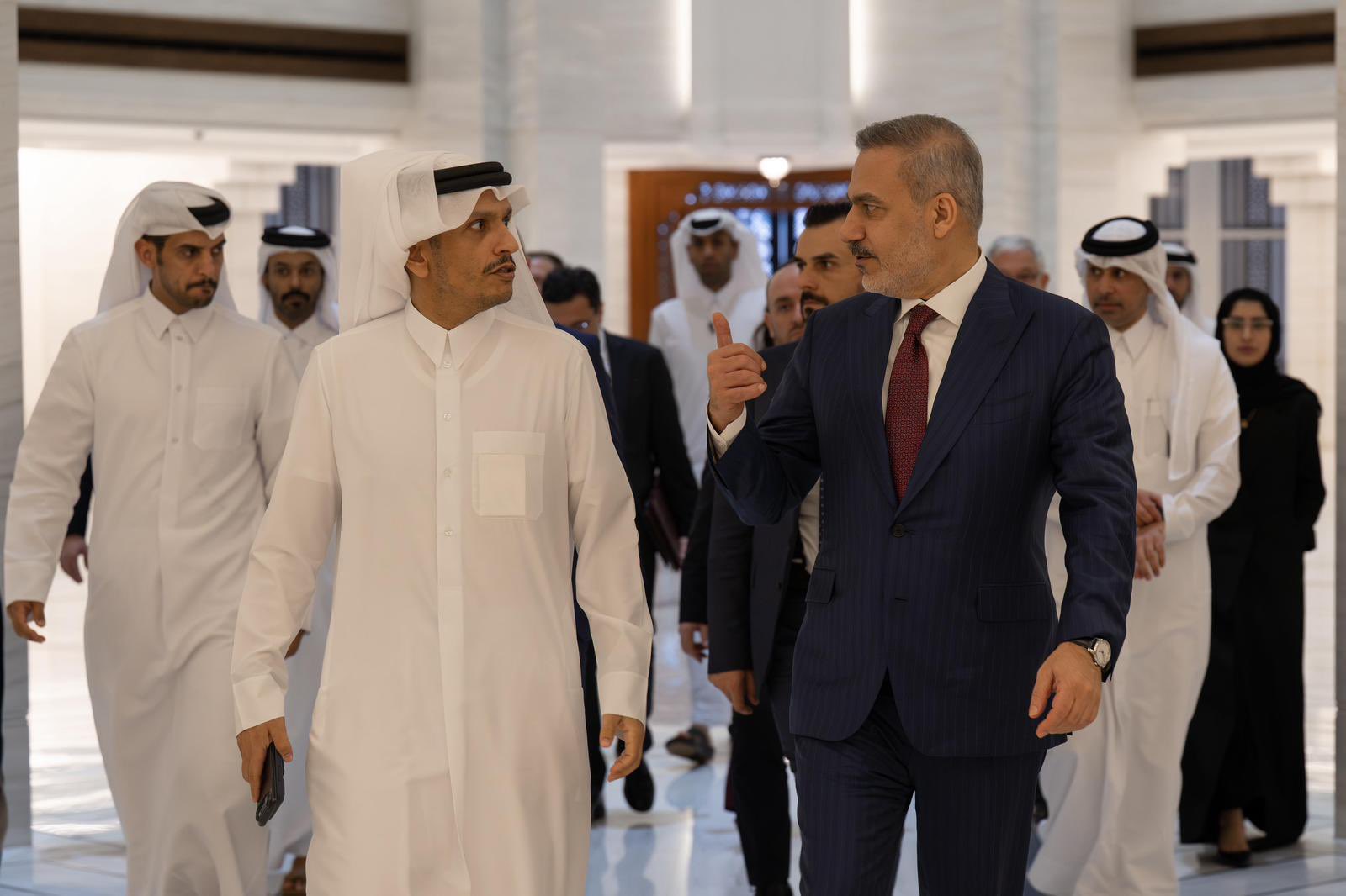 Hakan Fidan Doha'da Görüşme Gerçekleştirdi