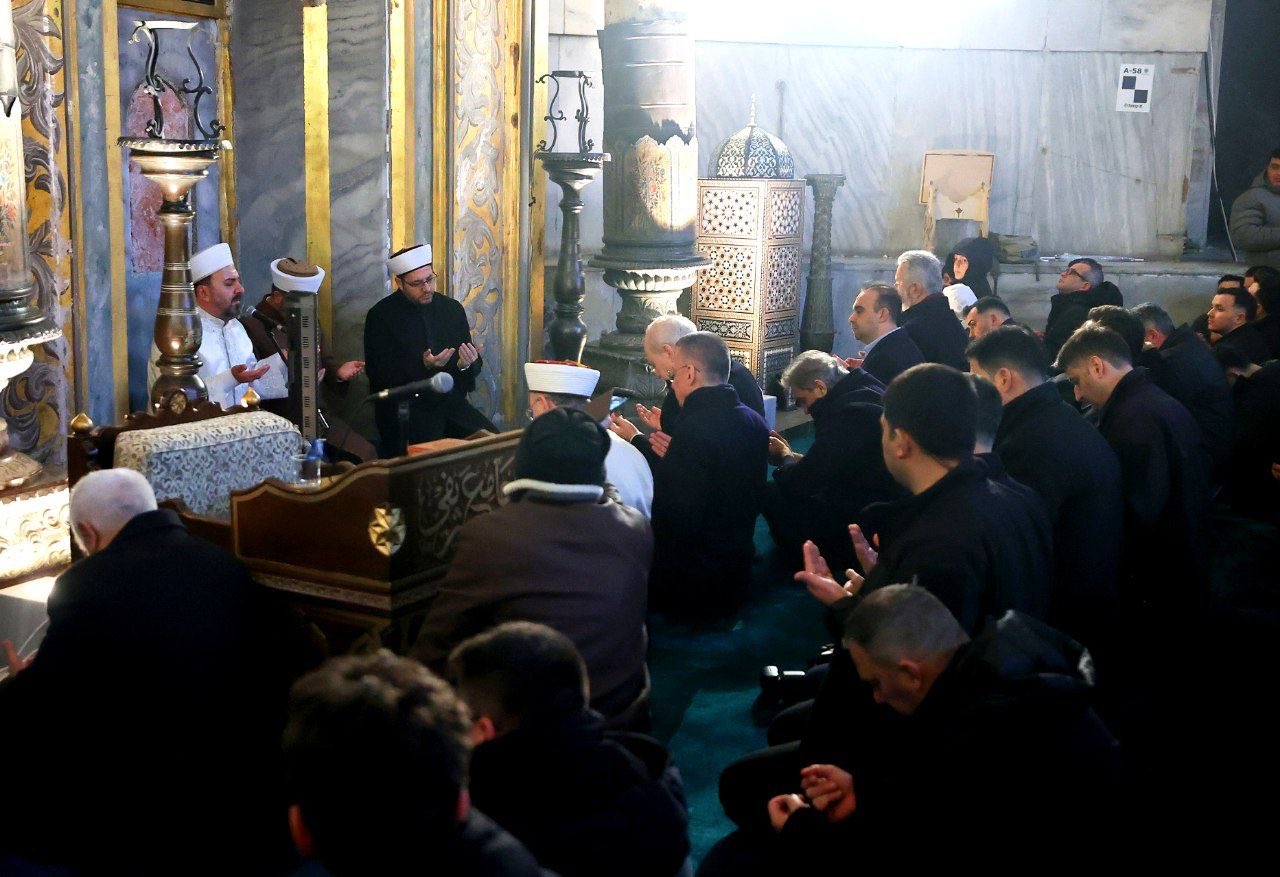 Ayasofya Camii'nde Bayram Coşkusu