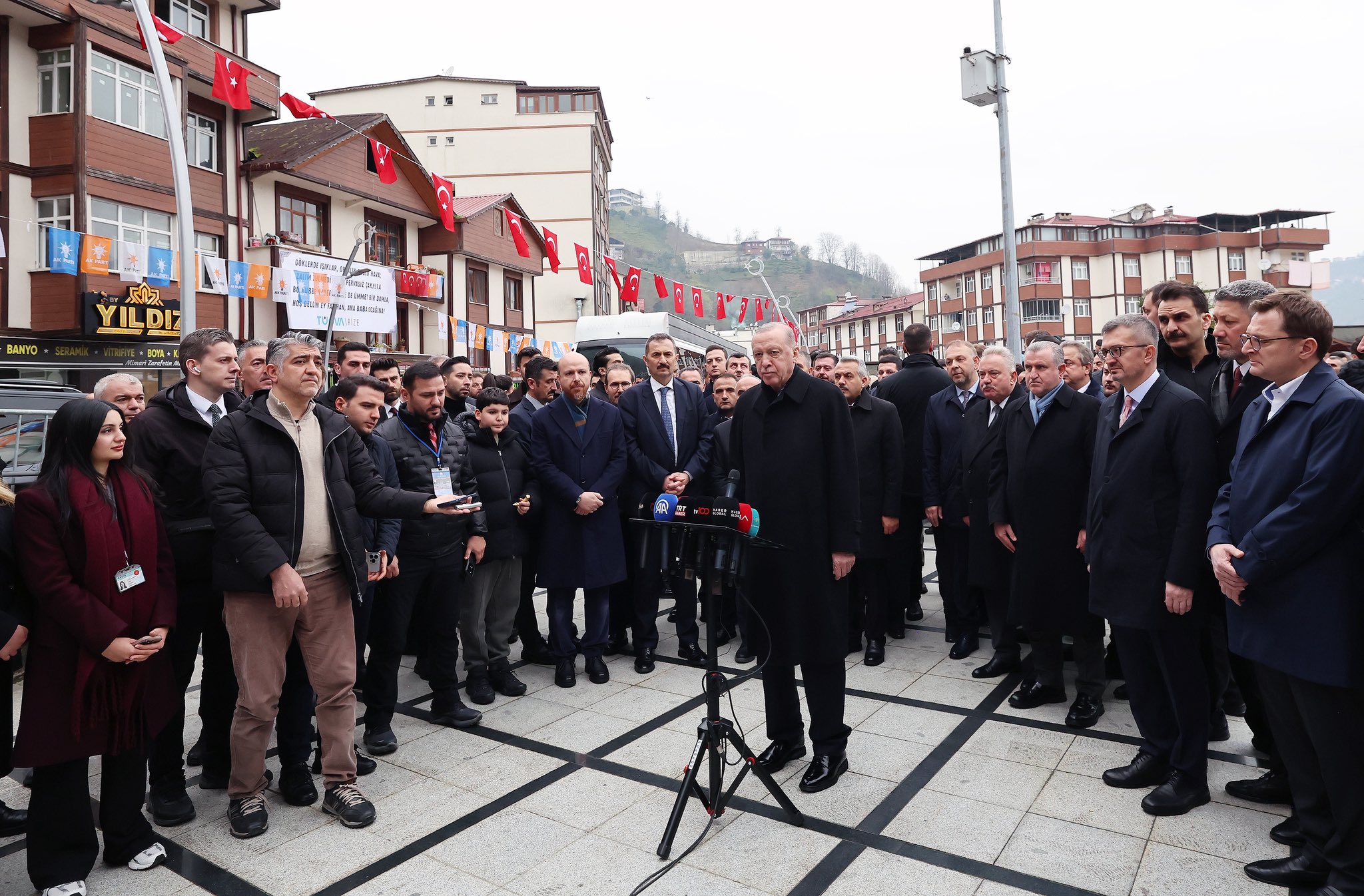 Erdoğan Bayram Namazını Kıldı