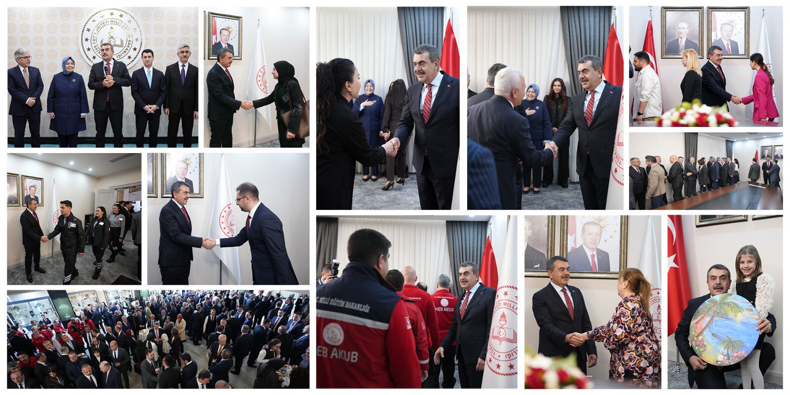 Bakan Tekin Bayramlaşma Programında