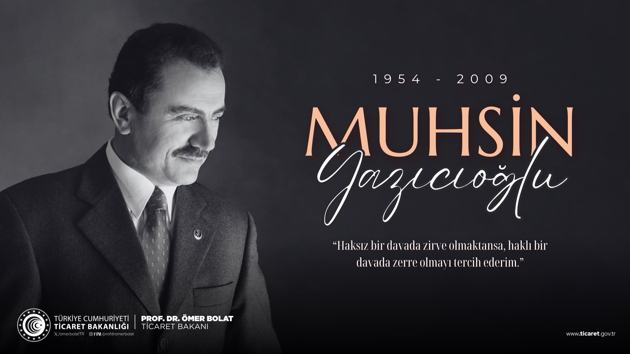 Muhsin Yazıcıoğlu Anıldı