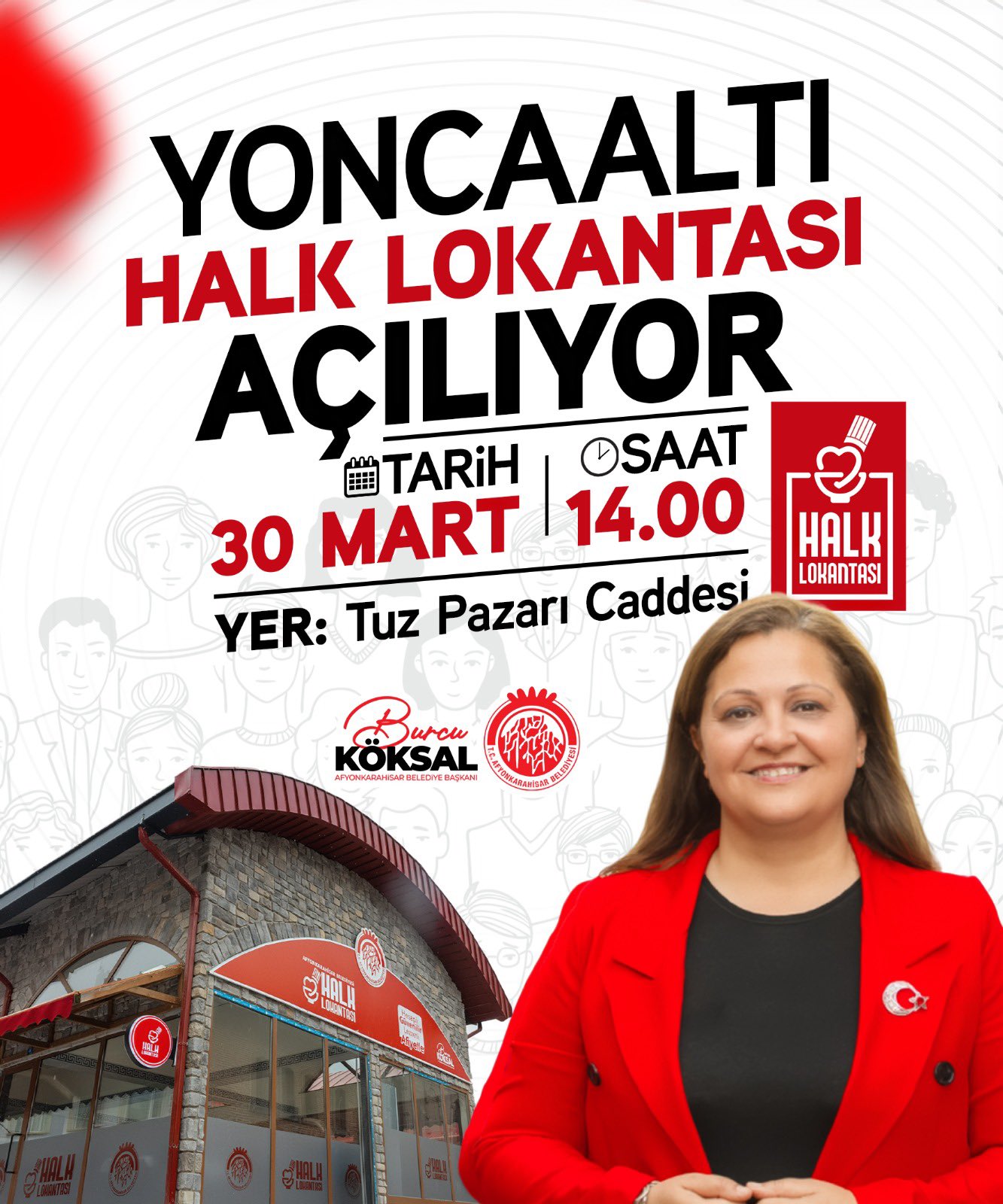 Yoncaaltı Halk Lokantası Açılıyor
