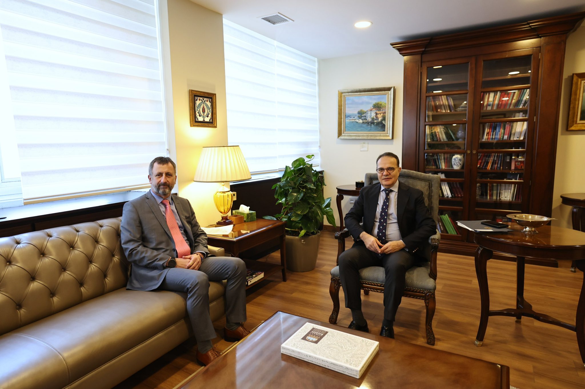 Çekya Büyükelçisi Bakan Yardımcısını Ziyaret Etti