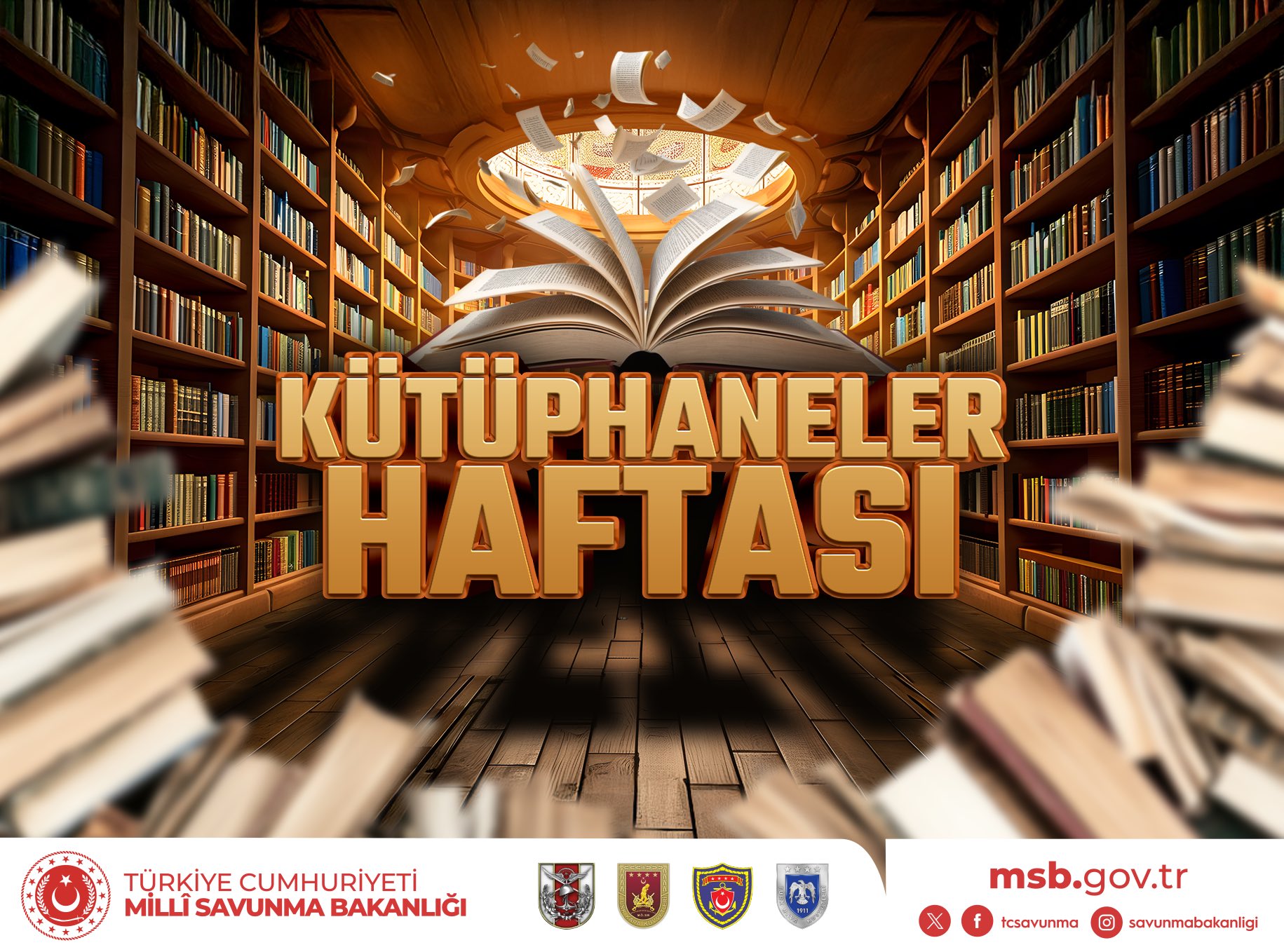 Kütüphaneler Bilginin Hazineleridir