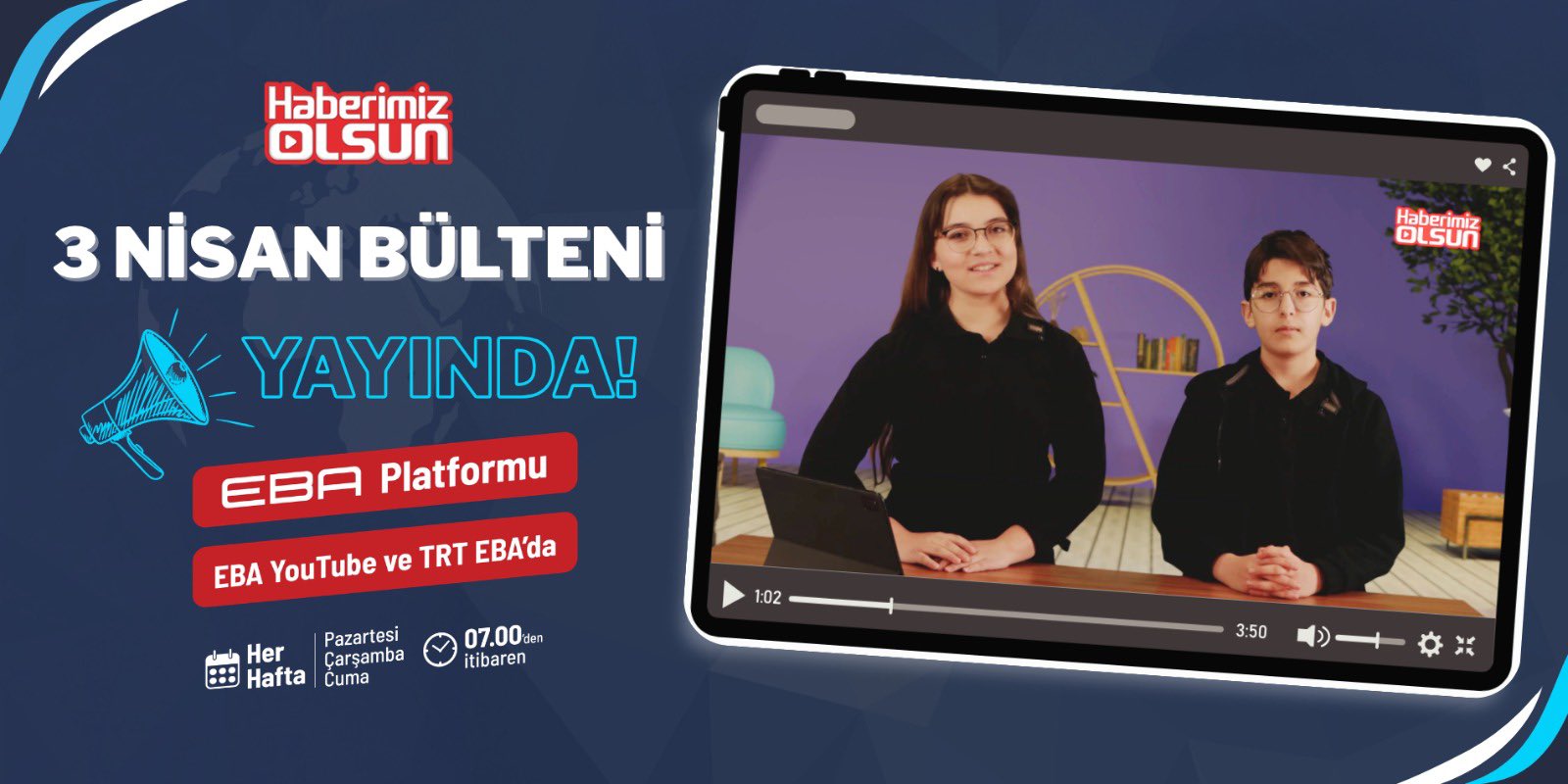 3 Nisan Bülteni Yayında