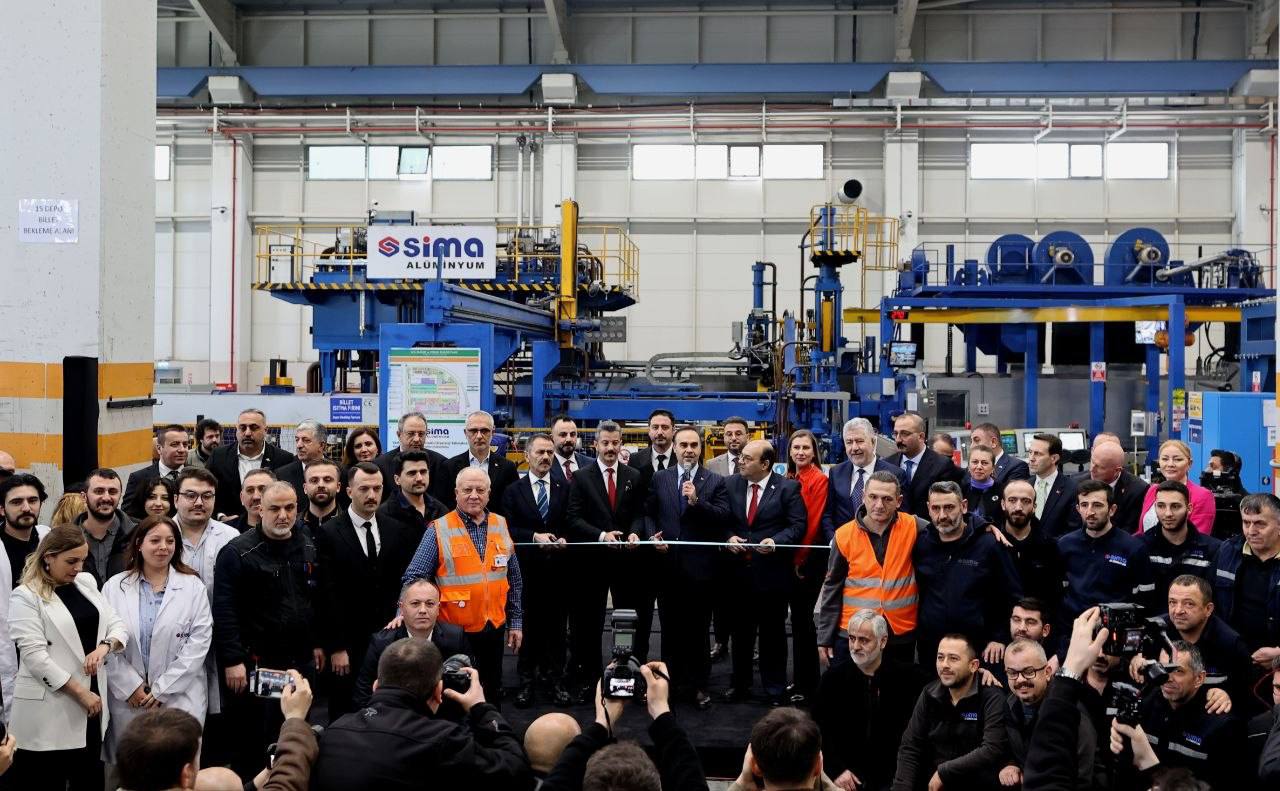 Sima Alüminyum Üretim Hattı Açılışı