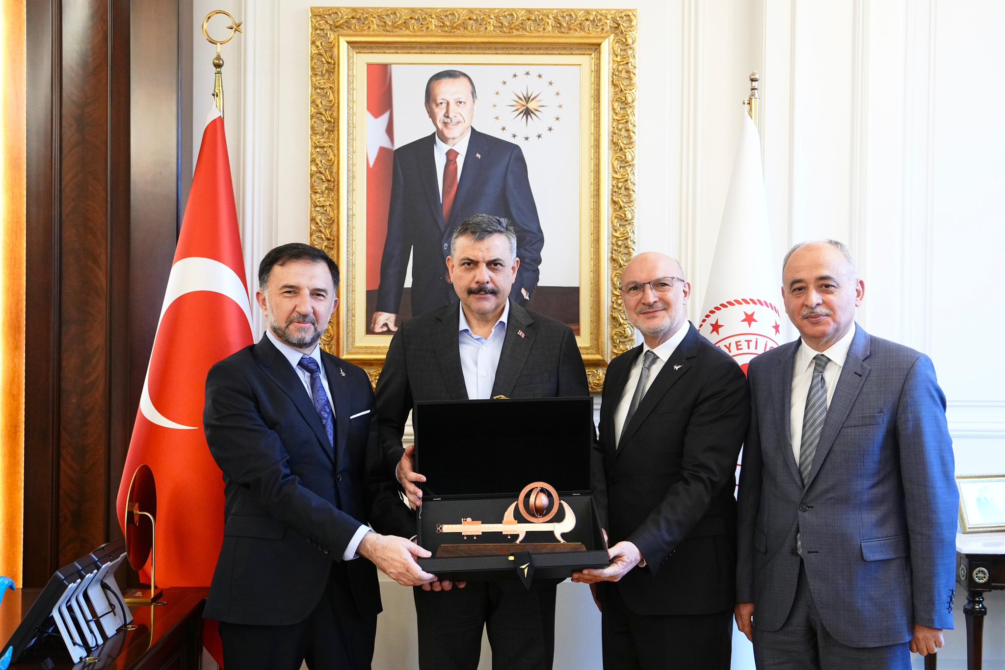 İçişleri Bakanı ile Verimli Görüşme