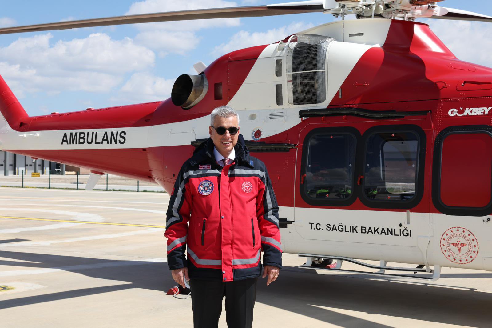 GÖKBEY Hava Ambulansı Lansmanı Gerçekleştirildi