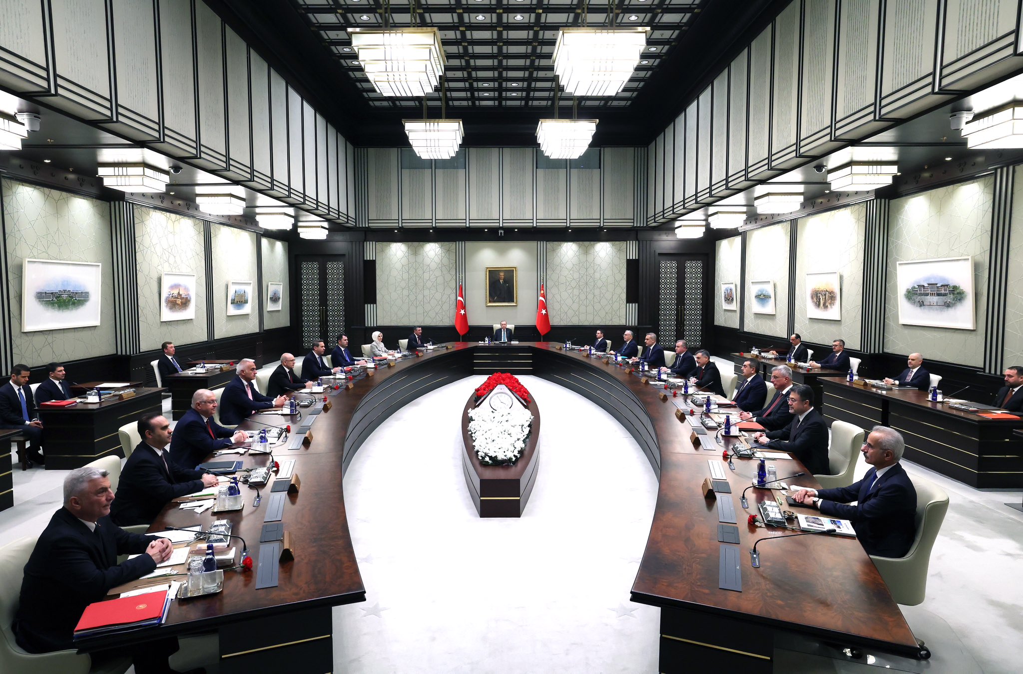 Cumhurbaşkanlığı Kabinesi toplandı