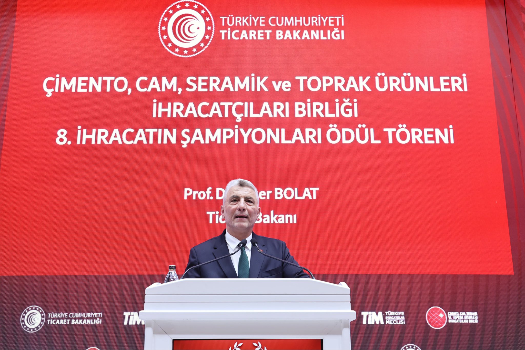Türkiye İhracatının Şampiyonları Ödül Töreni Gerçekleşti