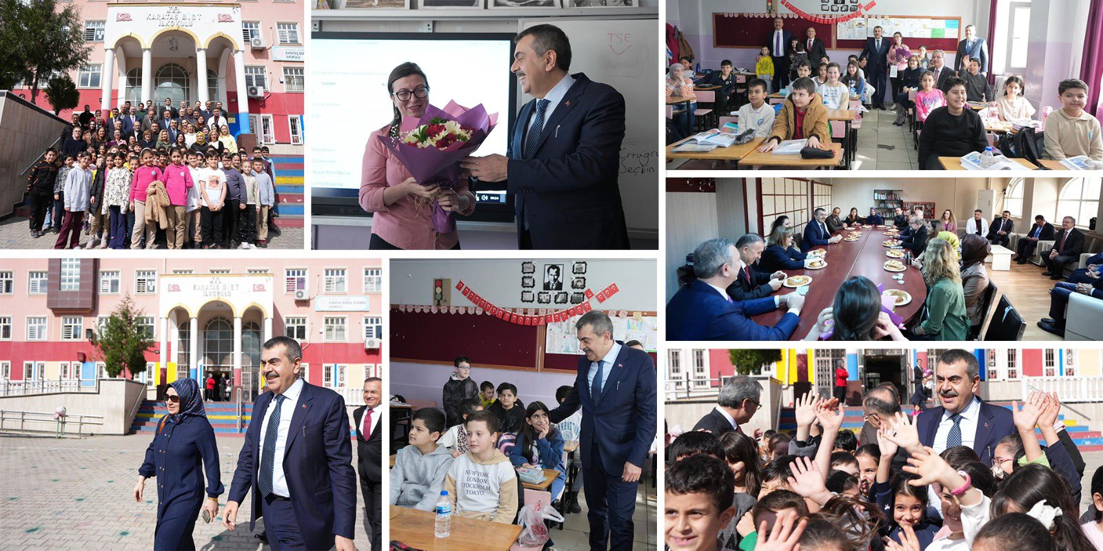 Millî Eğitim Bakanı Tekin, Gaziantep'te Okul Ziyareti Gerçekleştirdi