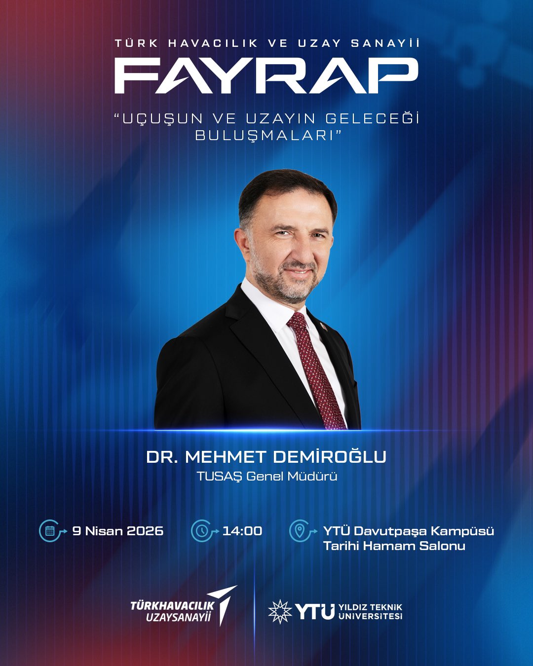 TUSAŞ FAYRAP Buluşmaları Yıldız Teknik Üniversitesi'nde