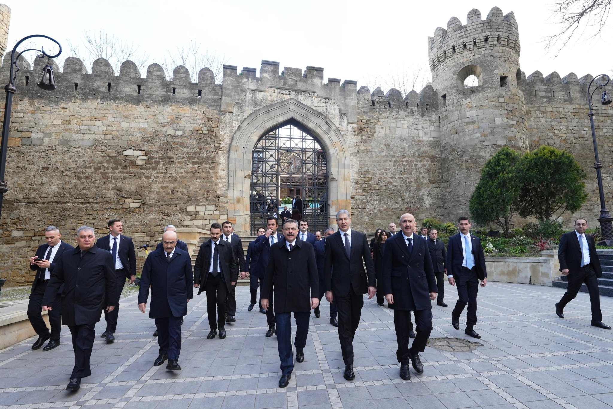 İçişleri Bakanı, Bakü'deki İcherisheher'i ziyaret etti