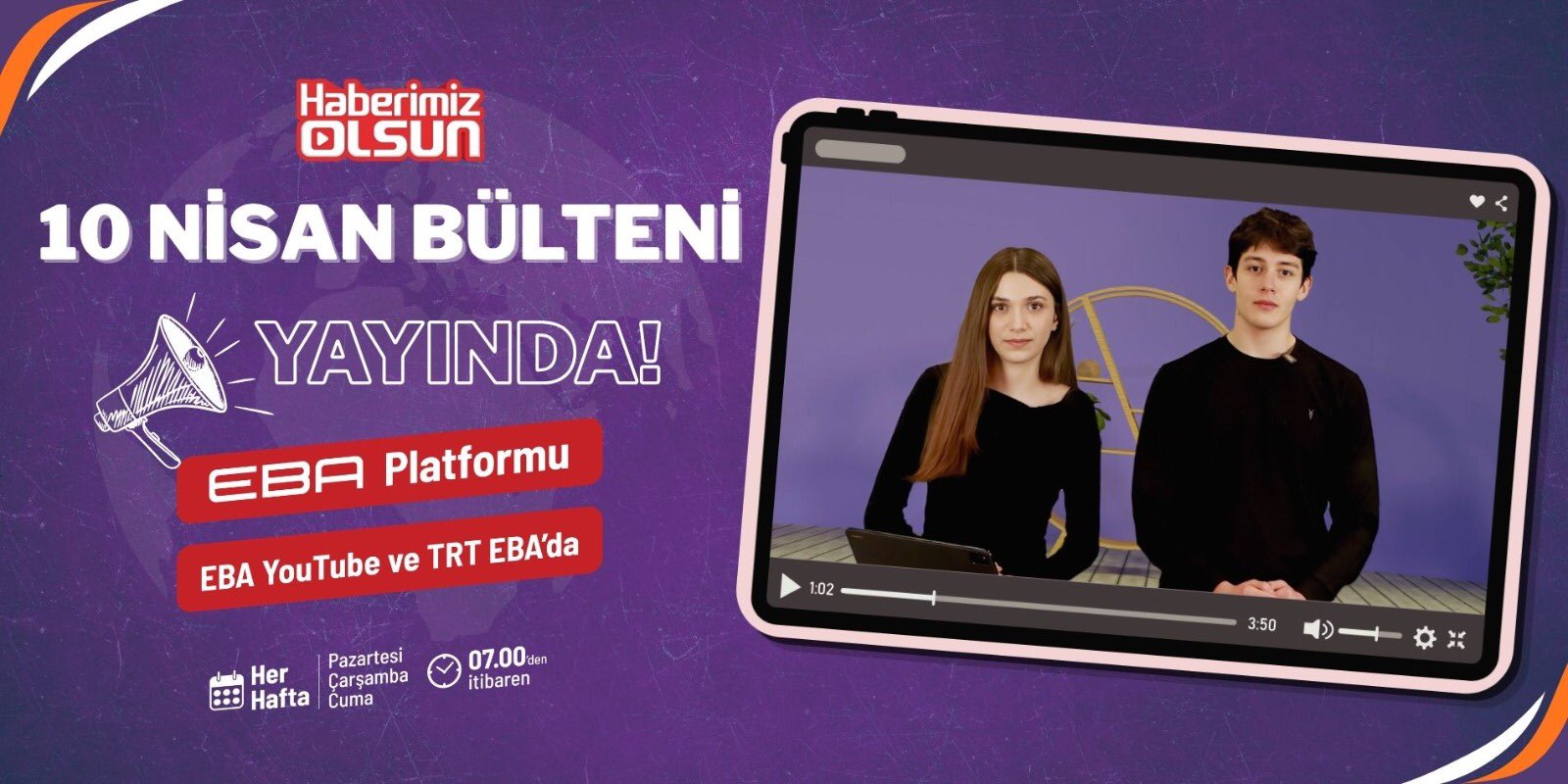 Let Us Be Informed, 10 Nisan Bülteni Yayında