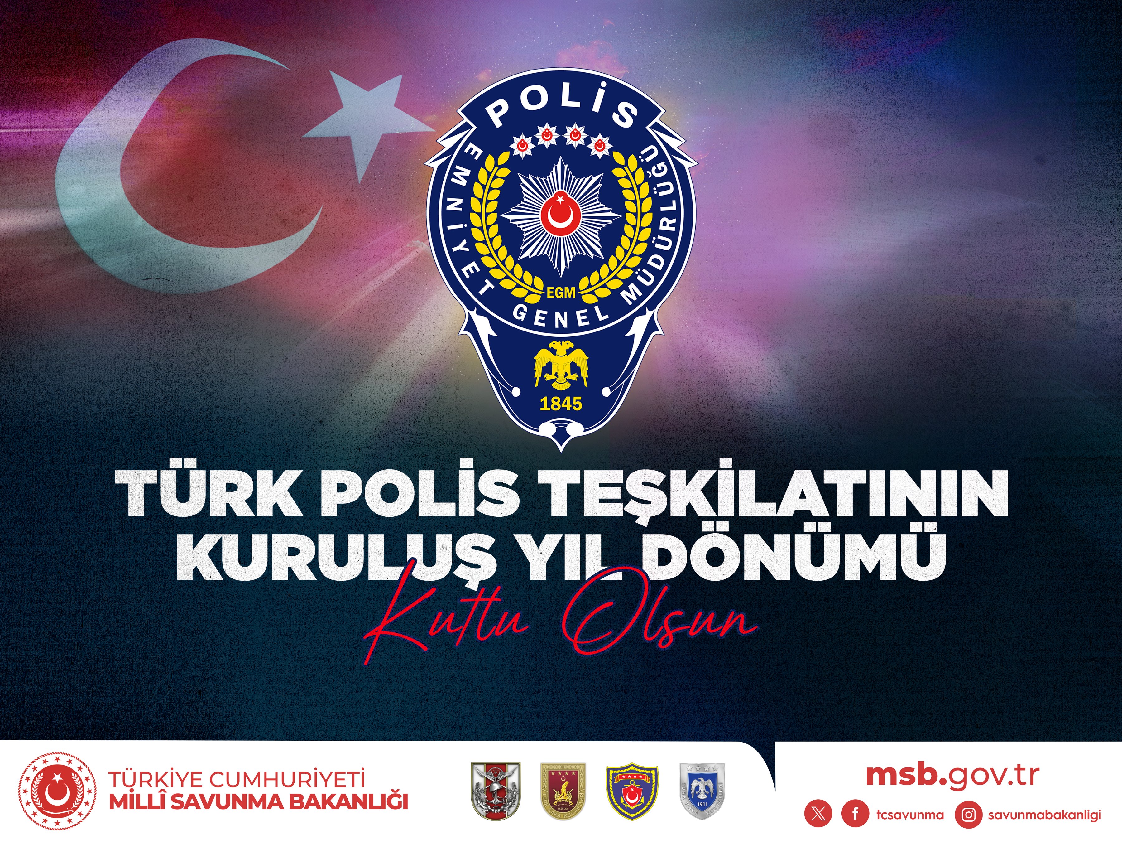 Türk Polis Teşkilatı 181. Yılı Kutlandı