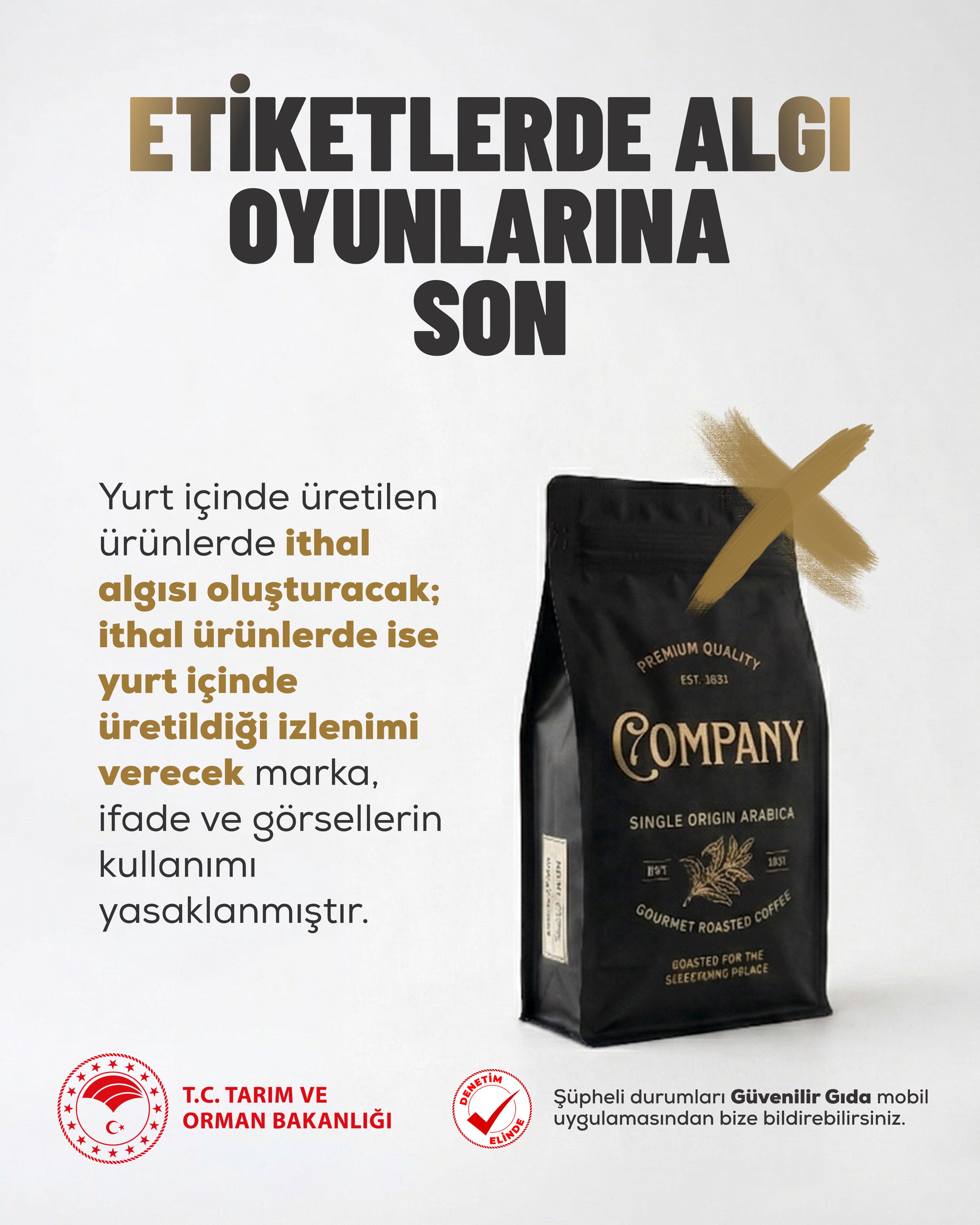 Gıda Ambalajlarında Yerli-İthal Ayrımı Yasaklandı