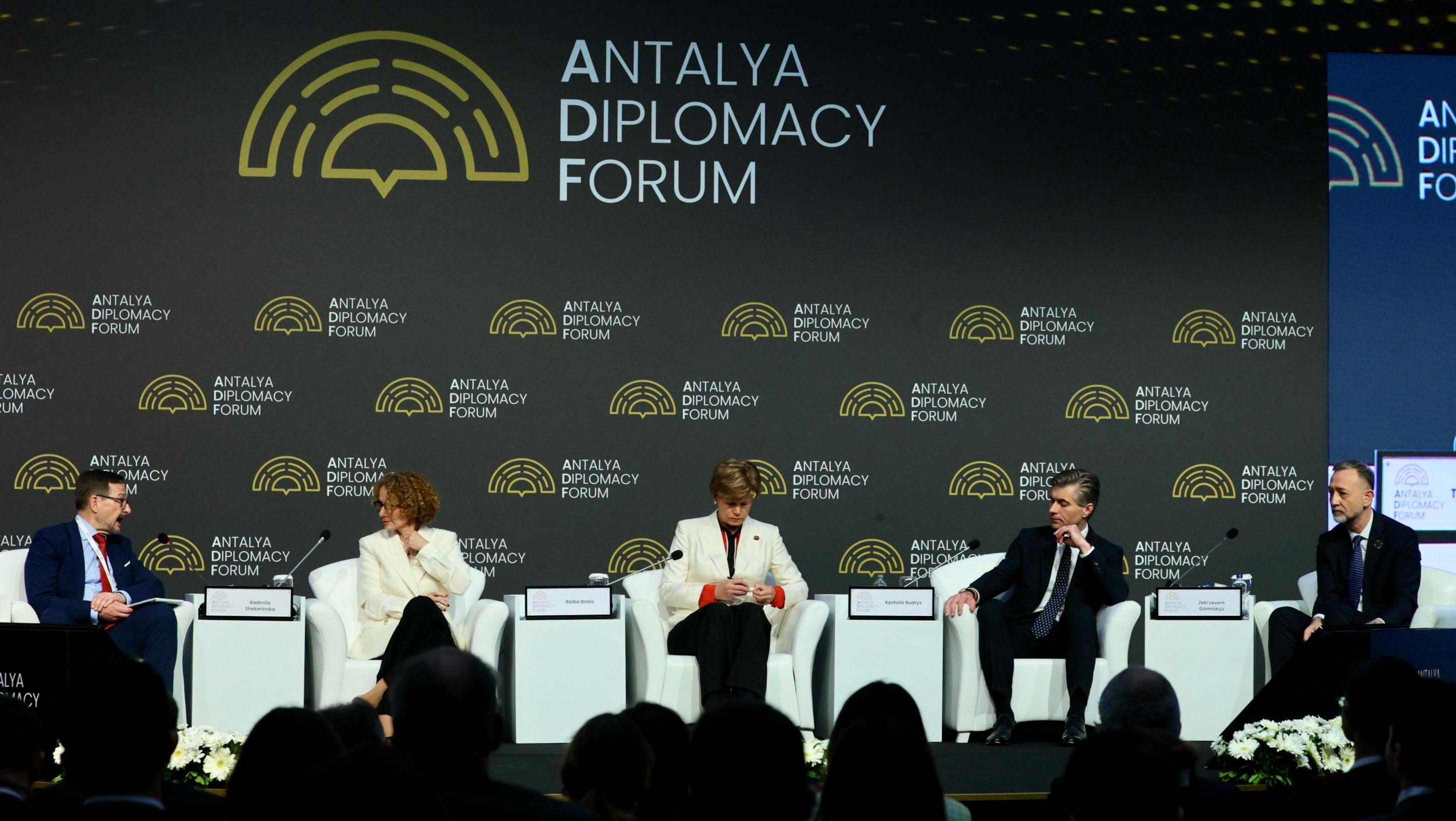 Levent Gümrükçü, NATO Panelinde Konuşma Yaptı