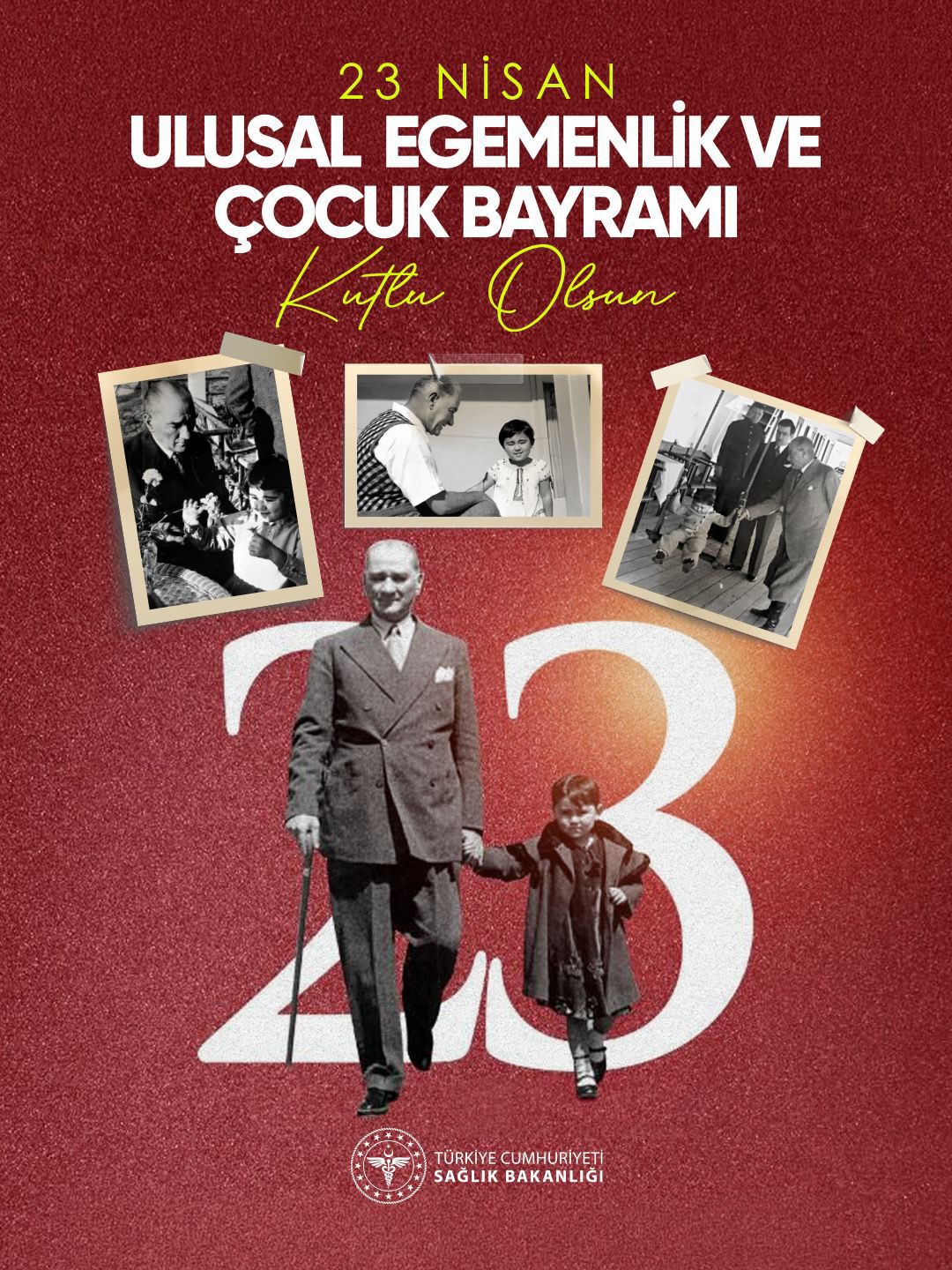 23 Nisan Ulusal Egemenlik ve Çocuk Bayramı kutlandı