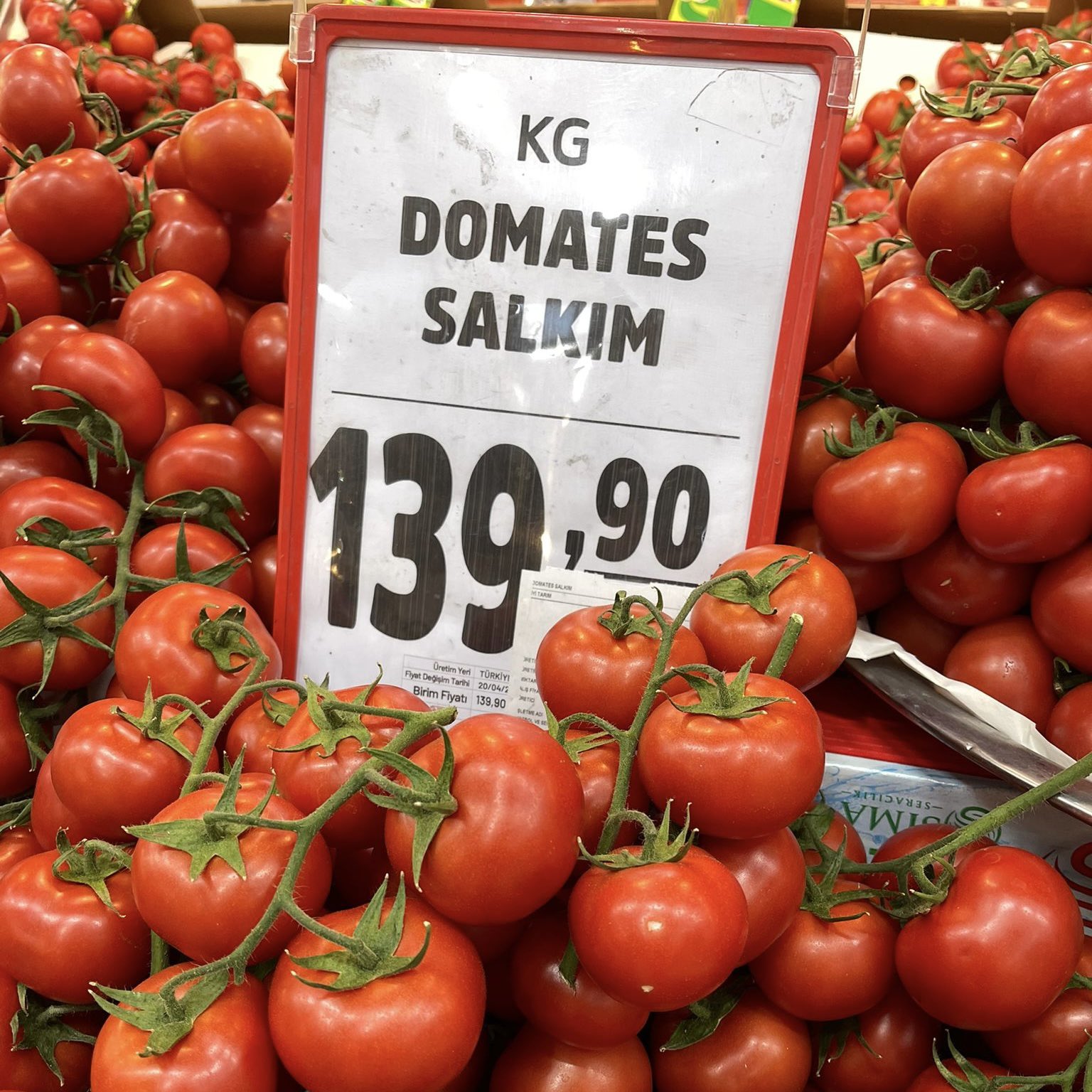 Uzaktan gelen meyve ve sebze fiyatları