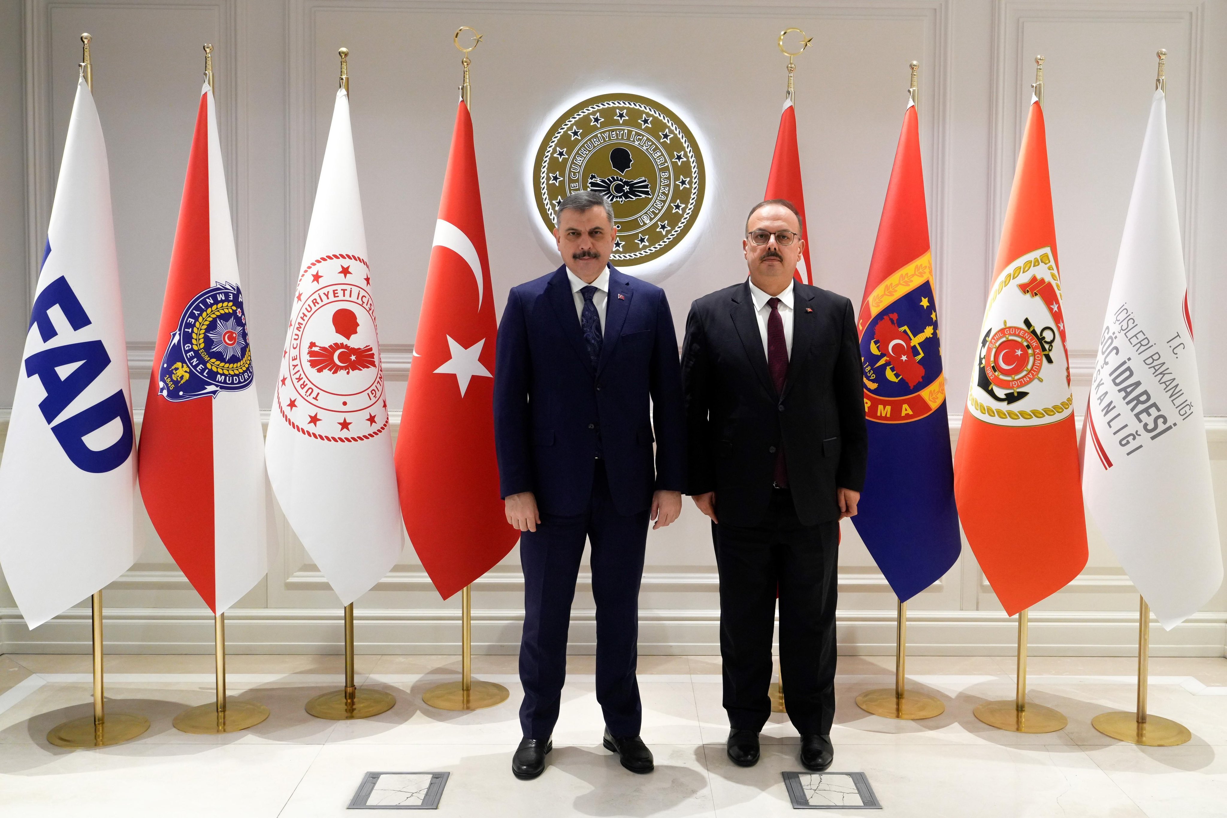 İçişleri Bakanı Çiftçi, Ankara Valisi Canbolat'ı kabul etti