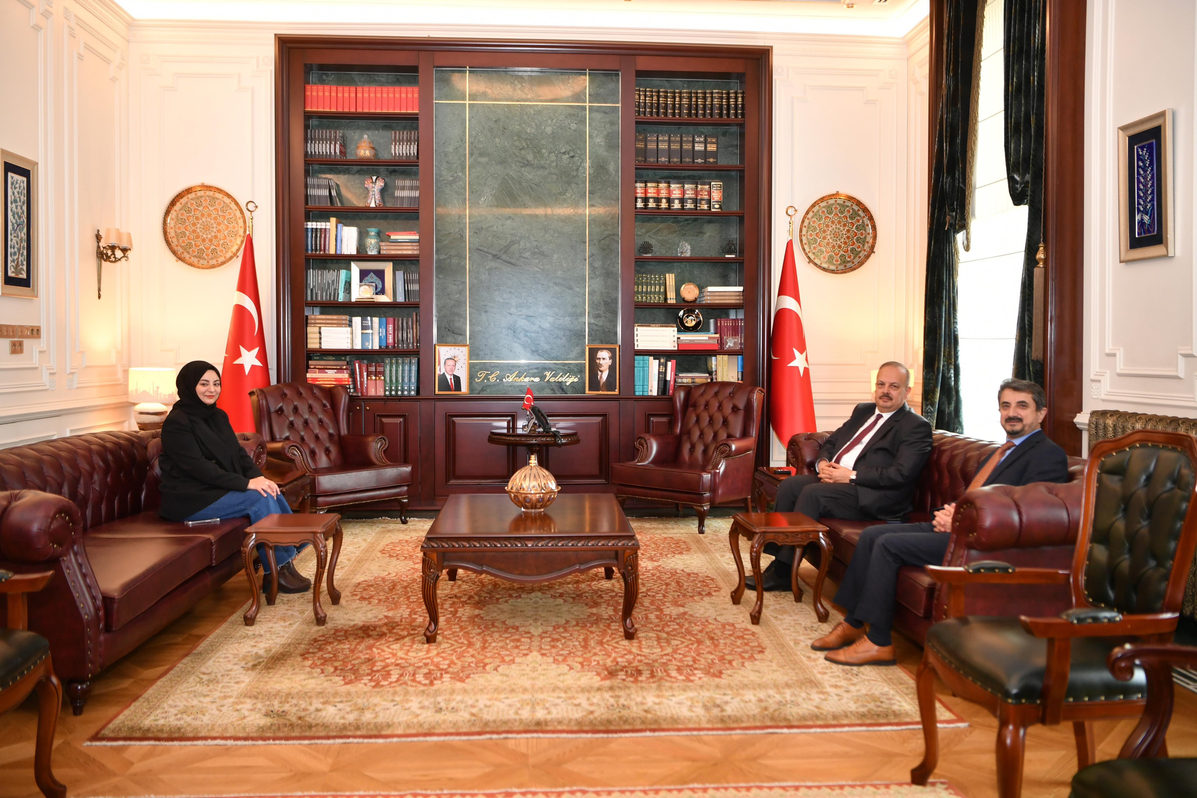 Yargıtay Üyesi Rifat İnanç'tan Vali Canbolat'a Ziyaret