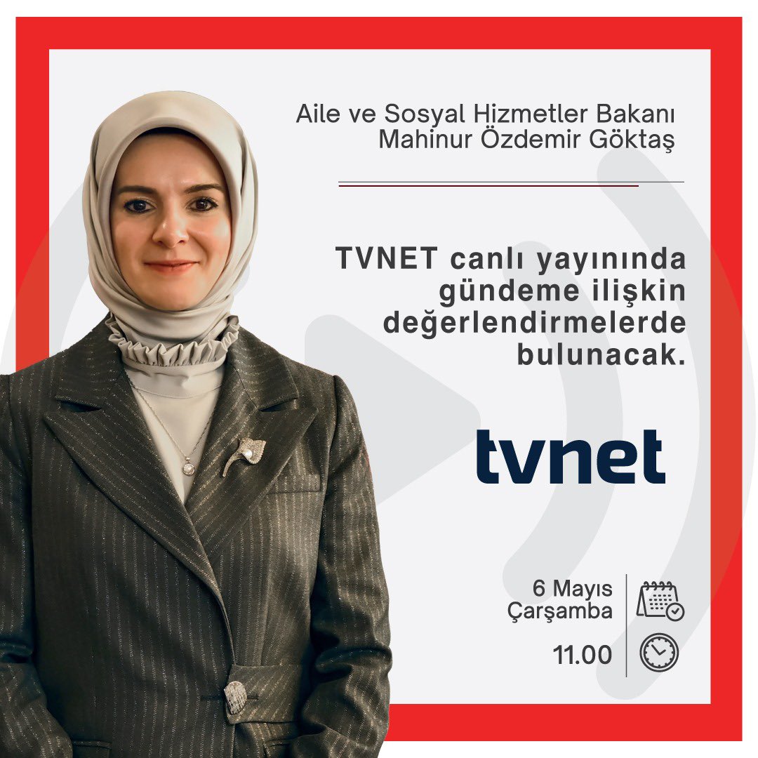 Bakan Göktaş, TVNET'te canlı yayında açıklama yapacak